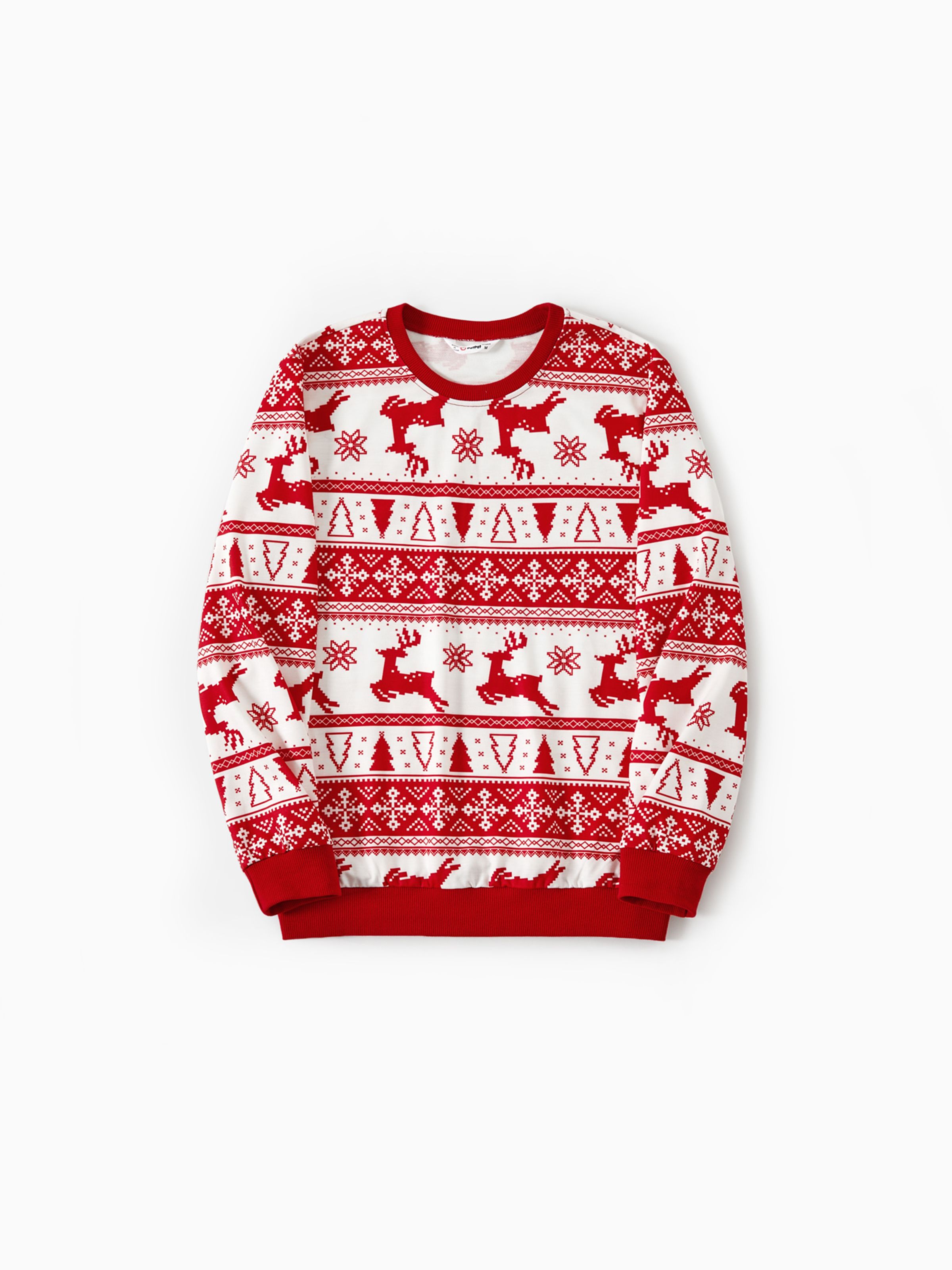 

Christmas Family Matching Reindeer All-over Print Long-sleeve Tops