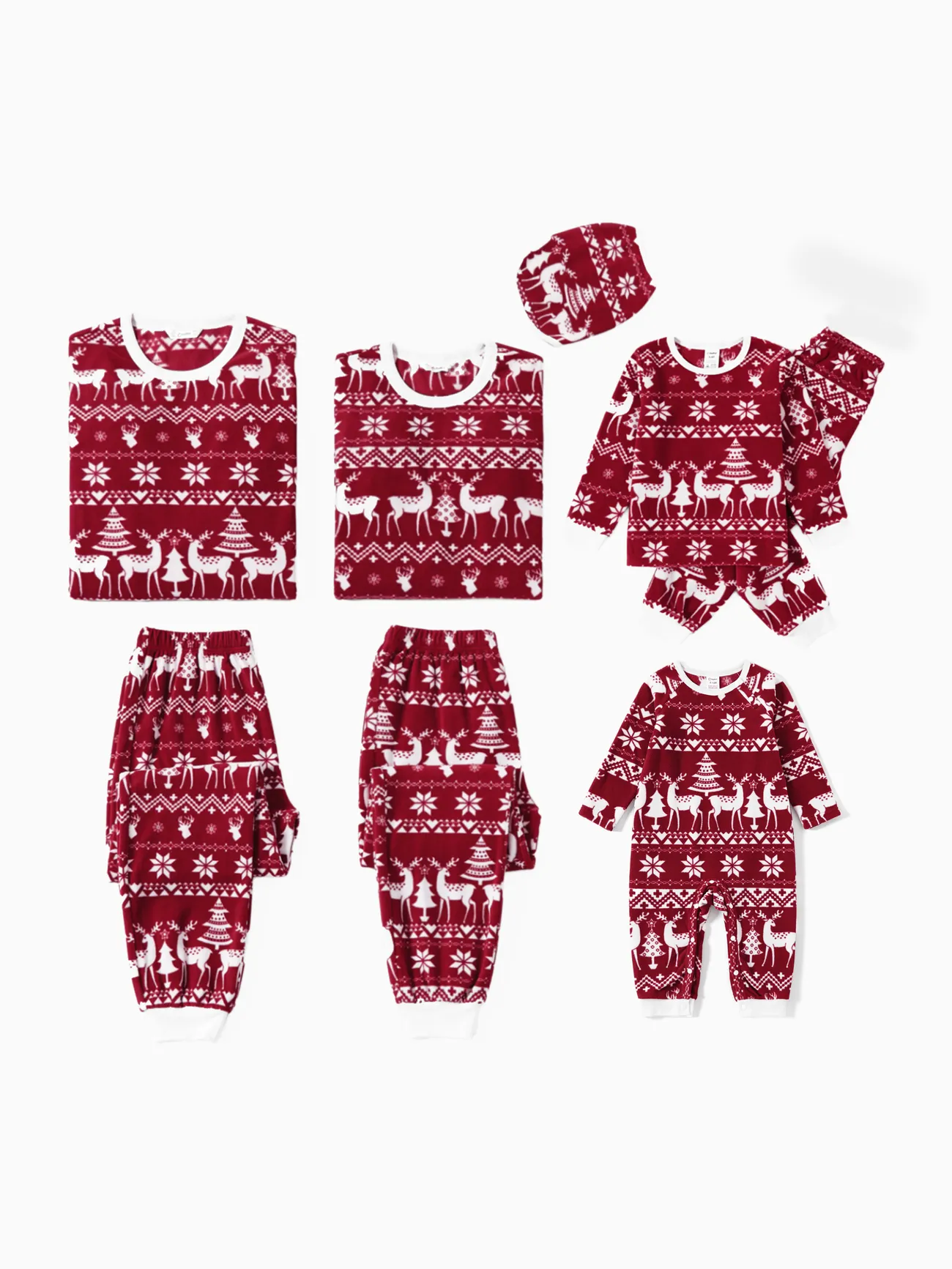 Christmas Fleece Pajamas - Classic Family Matching PJ Sets