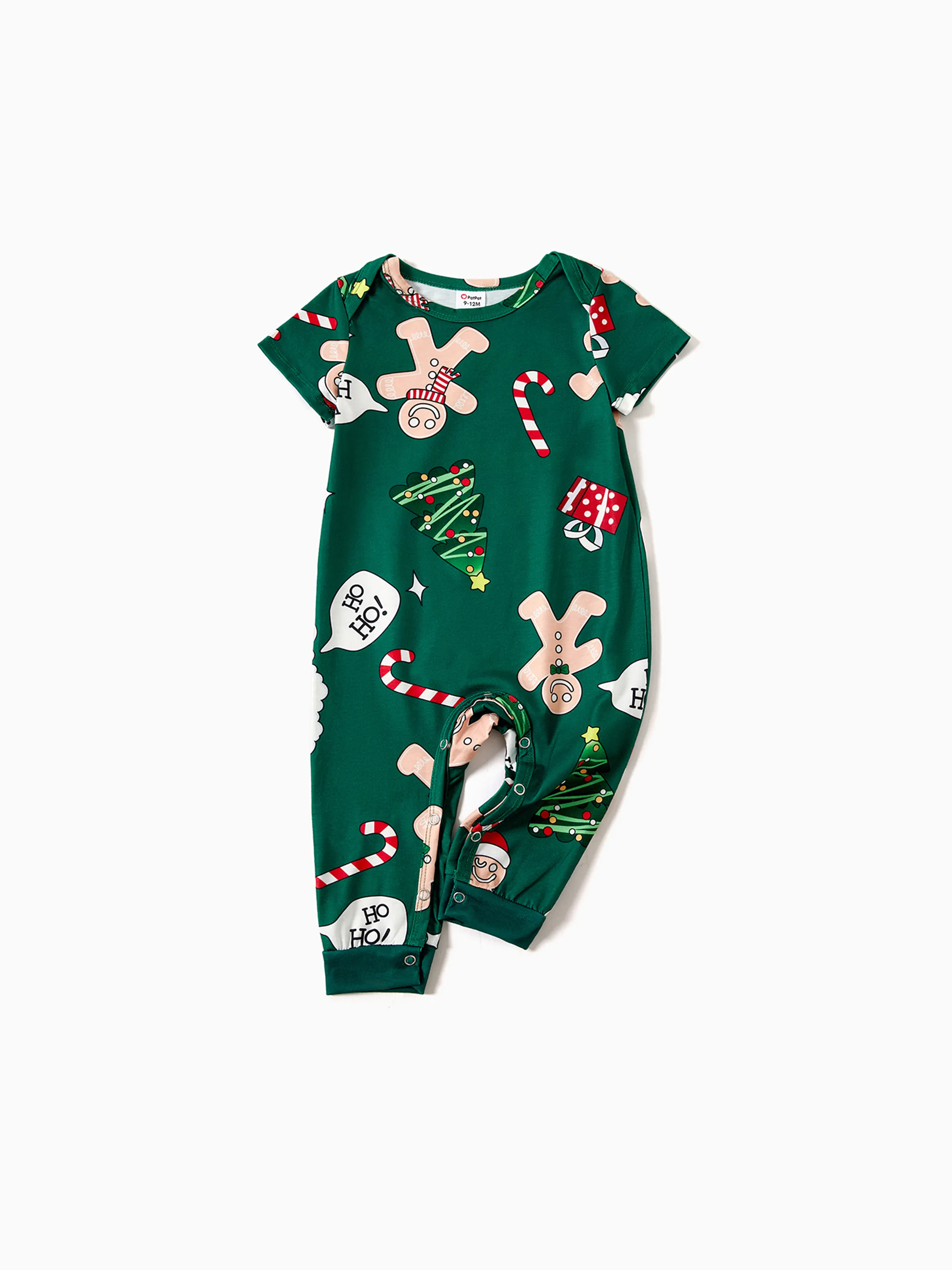 

Christmas Family Matching Theme Print Short-sleeve Pajamas Sets