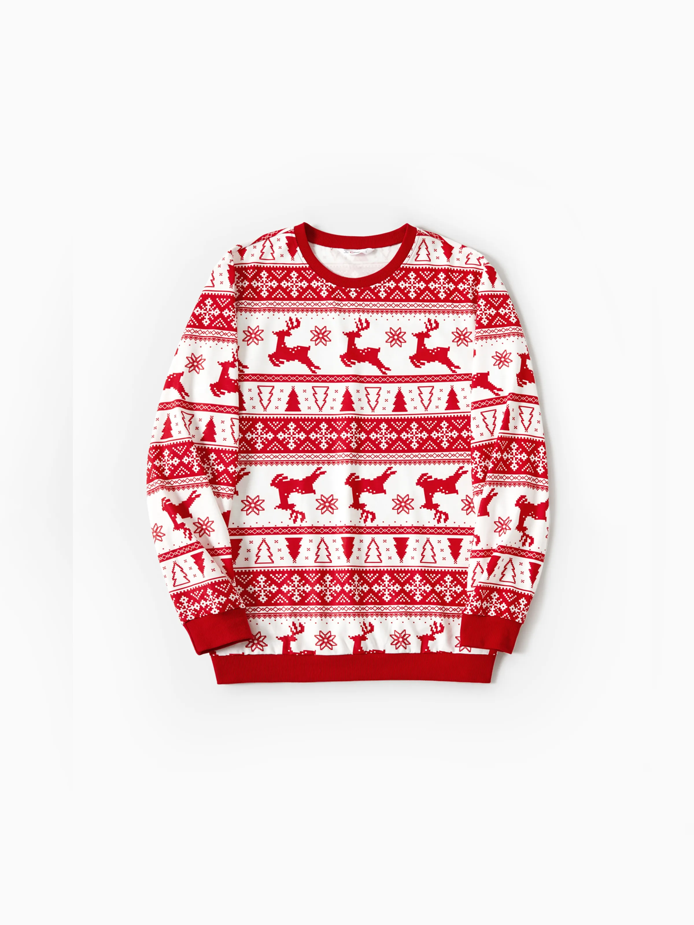 

Christmas Family Matching Reindeer All-over Print Long-sleeve Tops