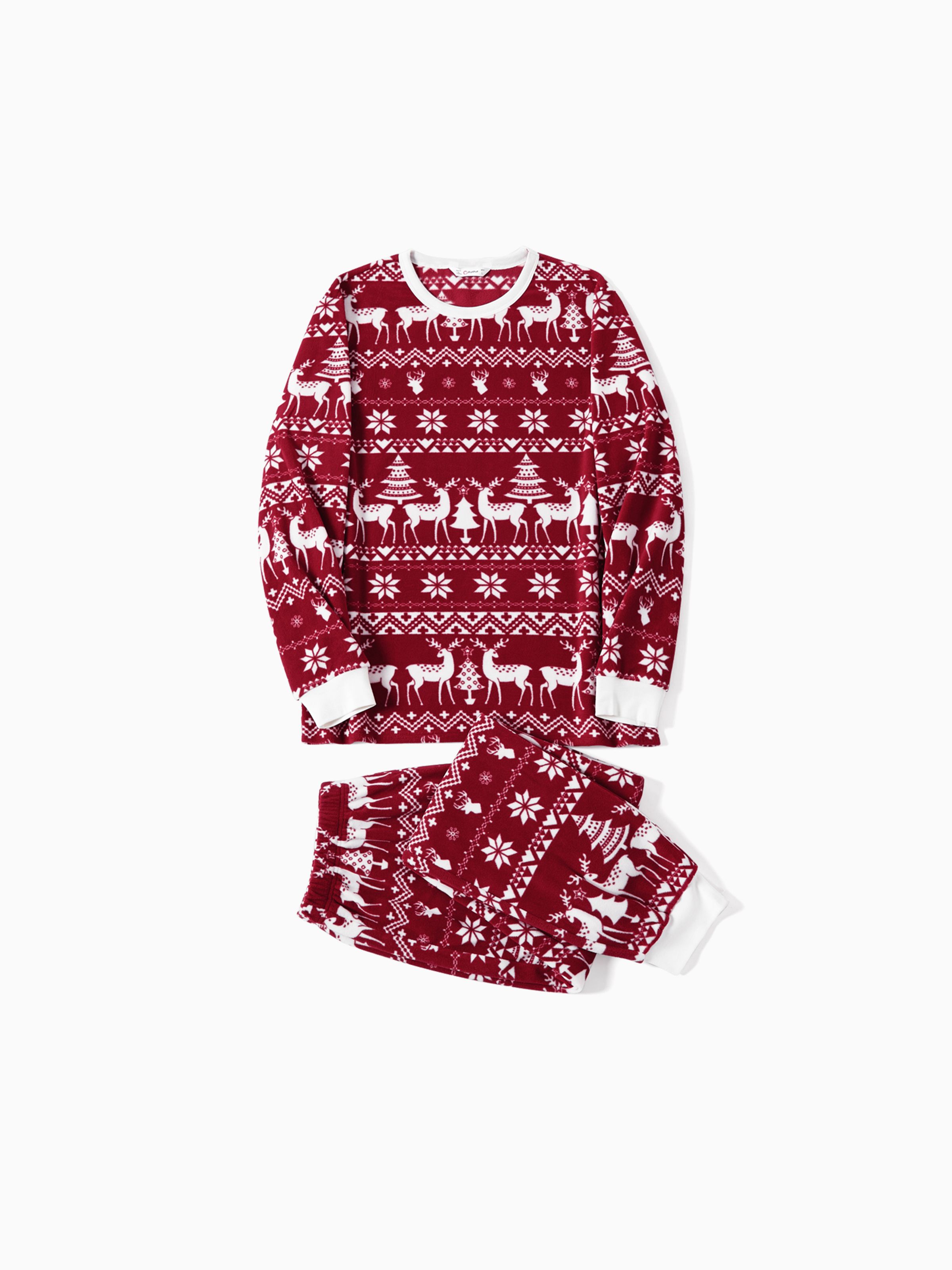 

Christmas Family Matching Festival All-over Print Long-sleeve Pajamas Sets(Flame resistant)