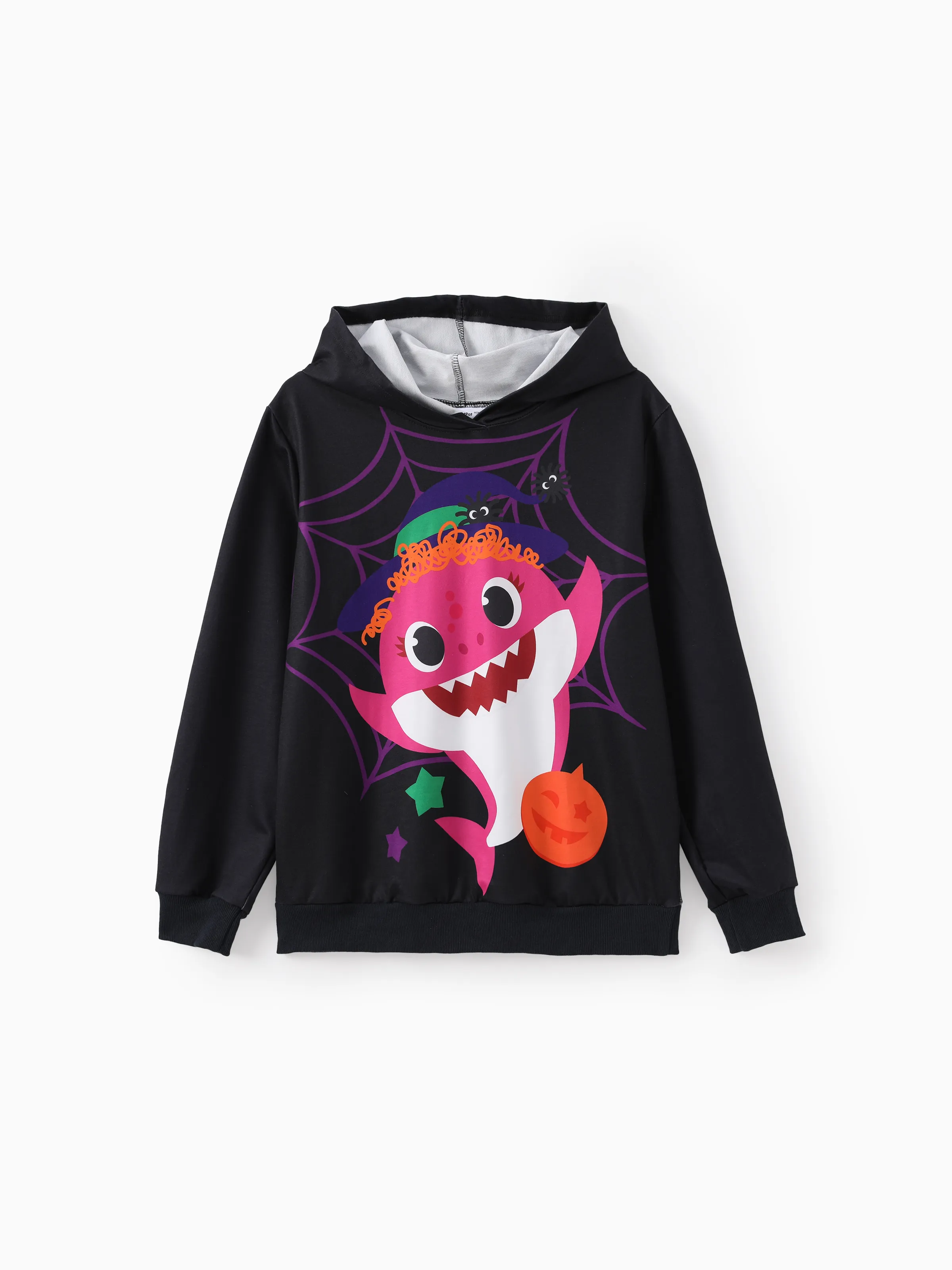 

Baby Shark Family Matching Halloween Pumpkin Graphic Print Hoodie/Jumpsuit