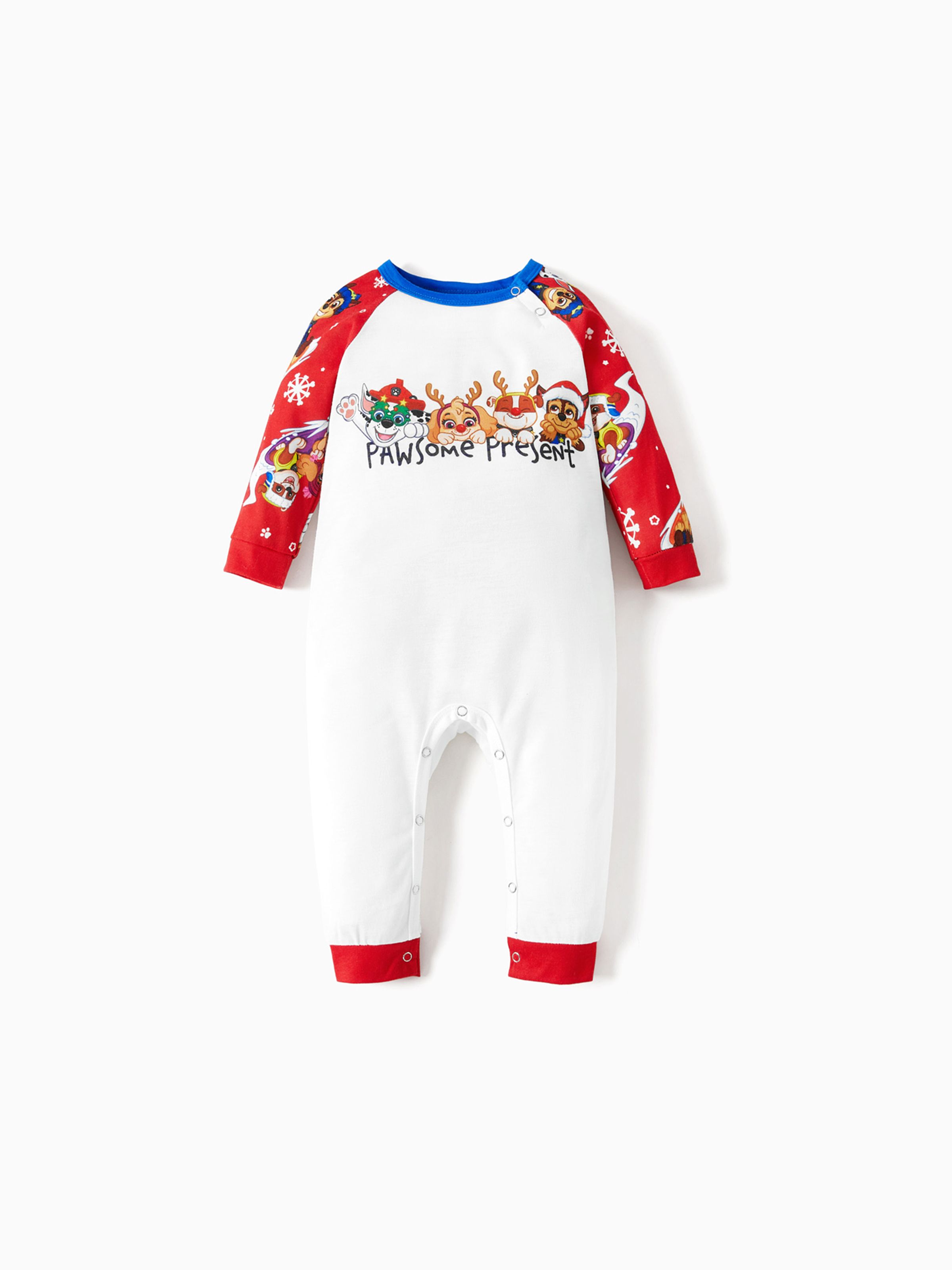 

PAW Patrol Chase Marshall Skye Big Graphic Christmas Family Matching Pajamas Sets(Flame Resistant)