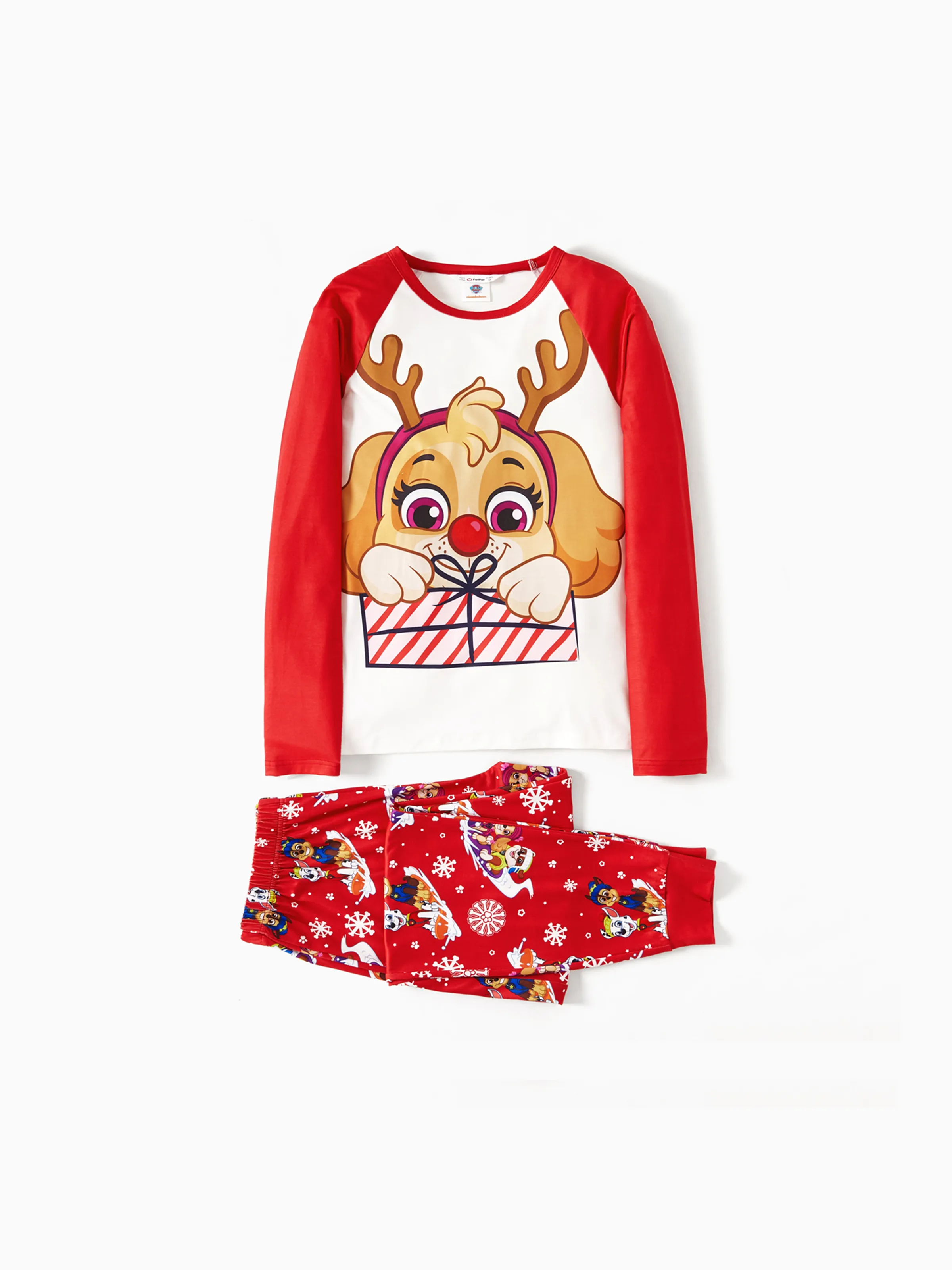 

PAW Patrol Chase Marshall Skye Big Graphic Christmas Family Matching Pajamas Sets(Flame Resistant)