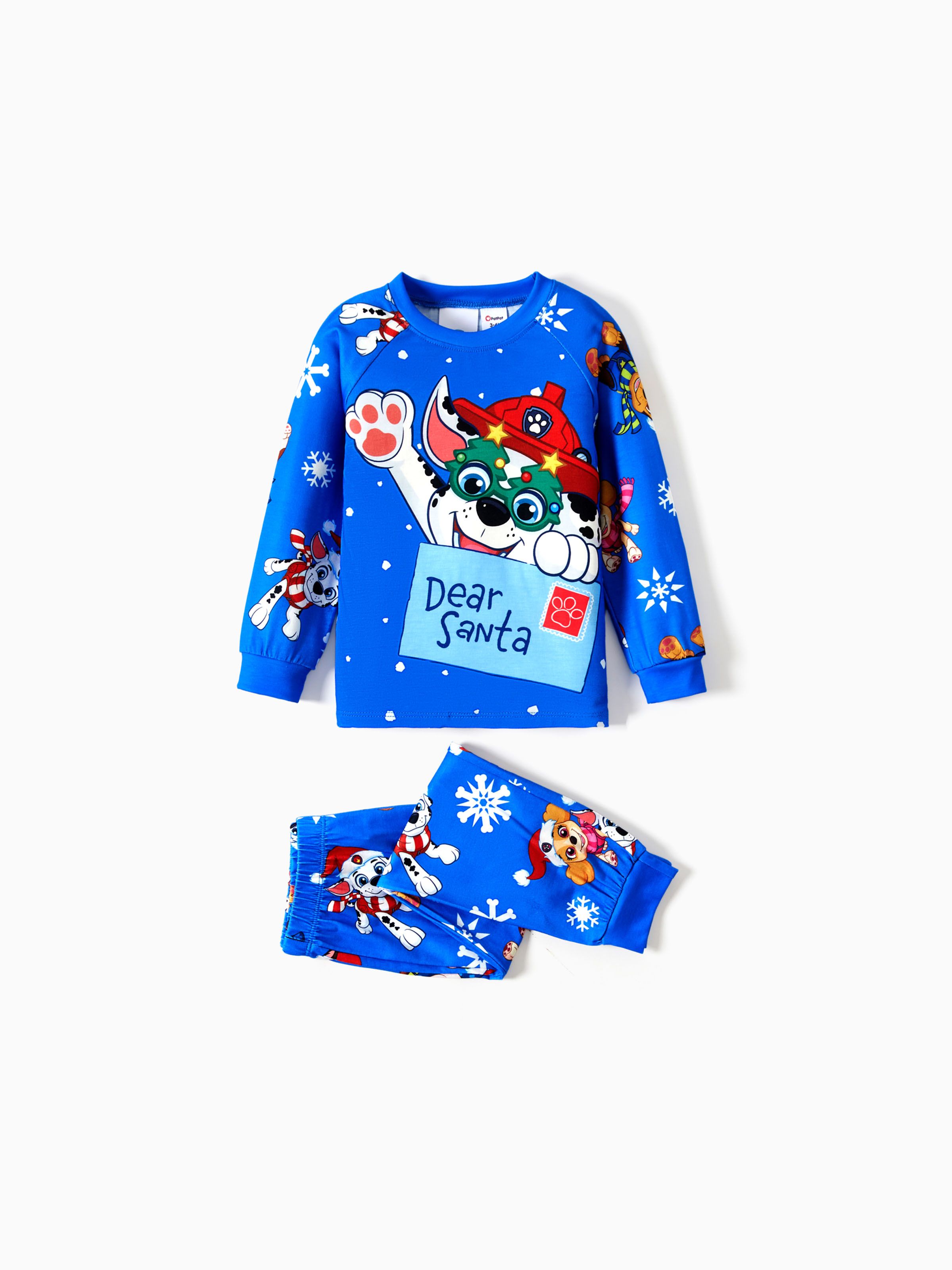 

PAW Patrol Christmas Big Graphic Family Matching Pajamas Sets(Flame Resistant)