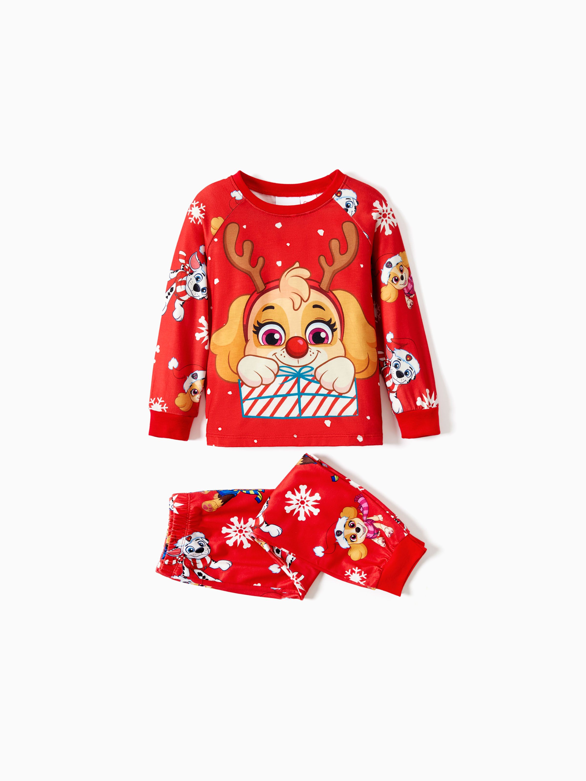 

PAW Patrol Christmas Big Graphic Family Matching Pajamas Sets(Flame Resistant)