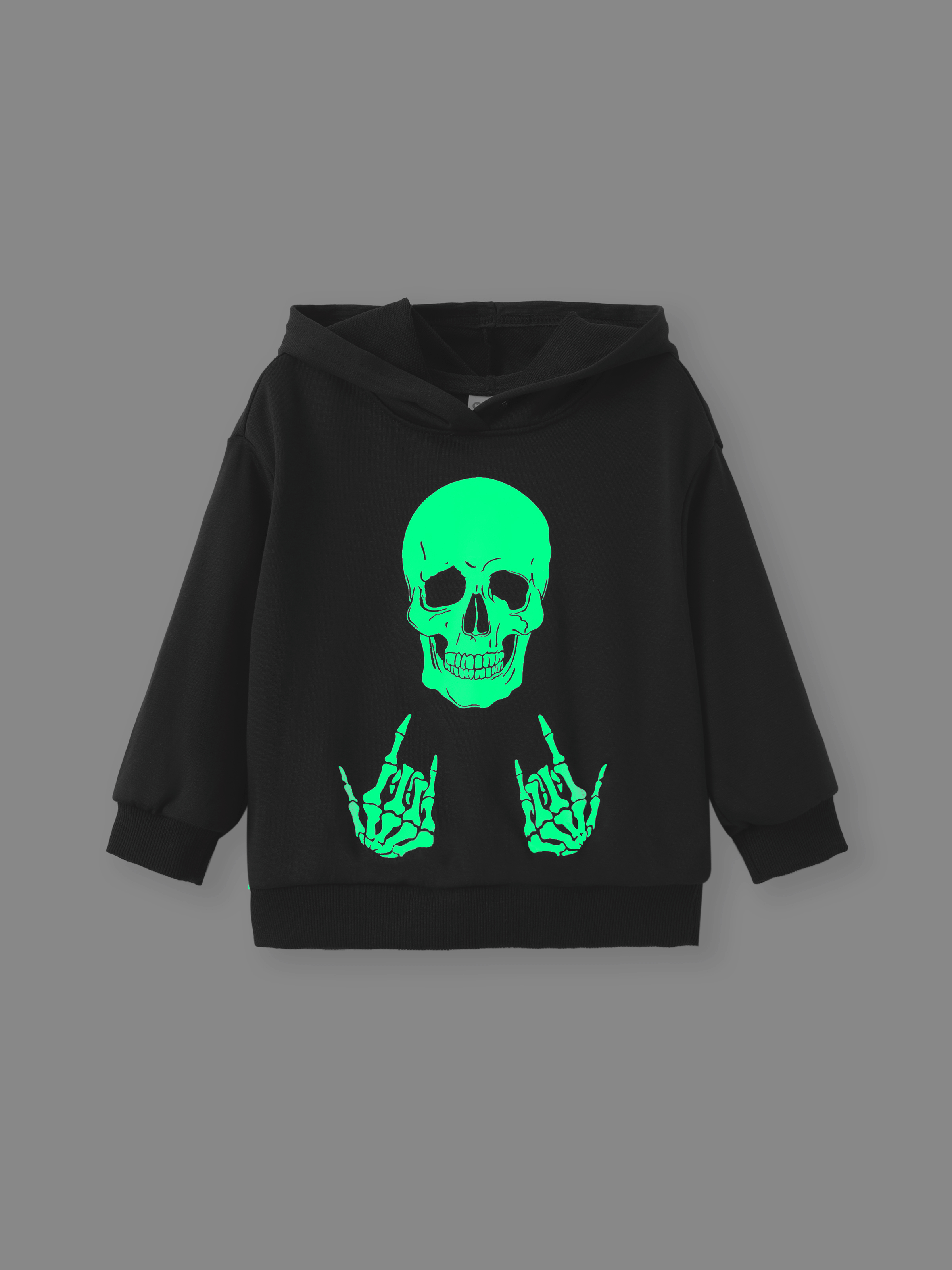 

Toddler/Kid Boy/Girl Halloween Skeleton Print Sweatshirt