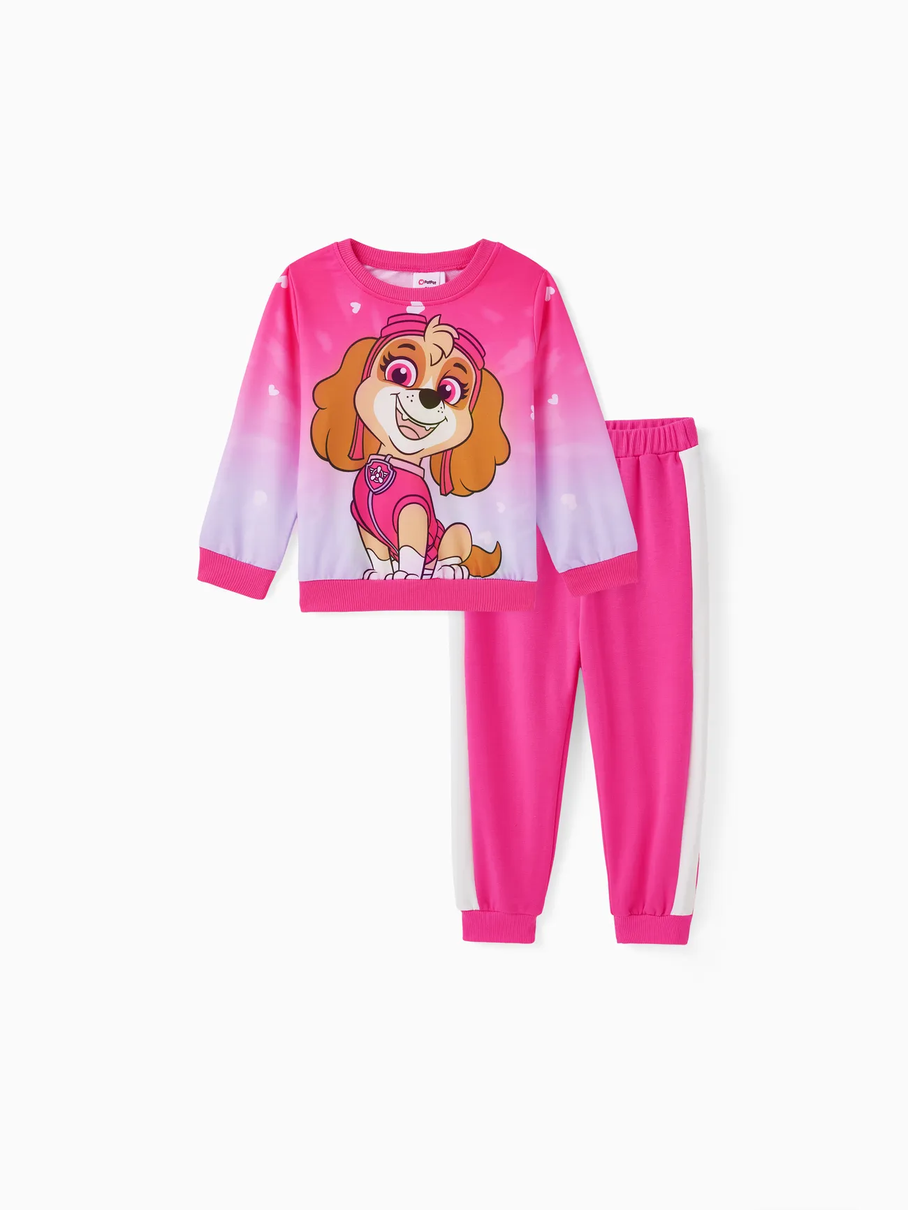 

PAW Patrol 2pcs Toddler Girl/Boy Chase Skye Everest Pullover Sweatshirt and Pants Set