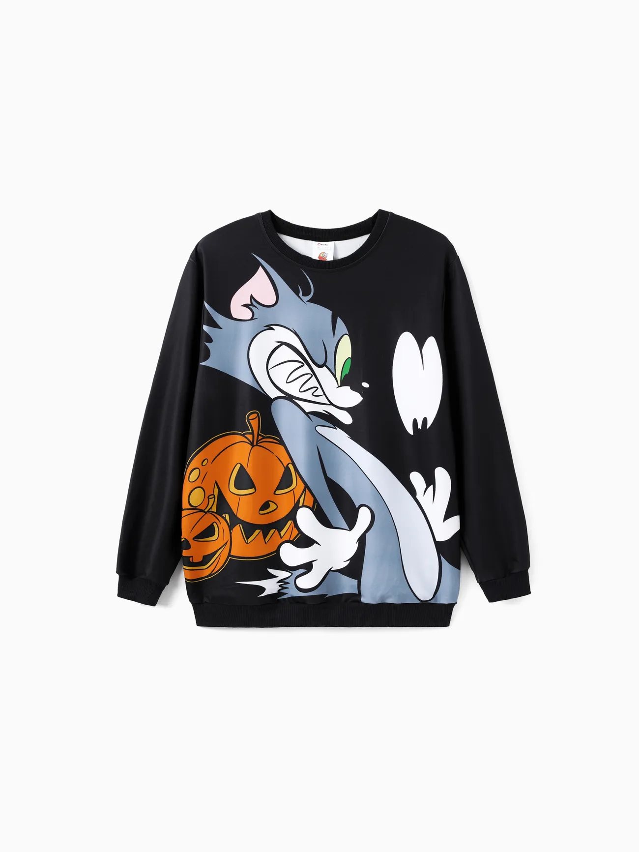 

Tom and Jerry Family matching Halloween Pumpkin Long-sleeve Top