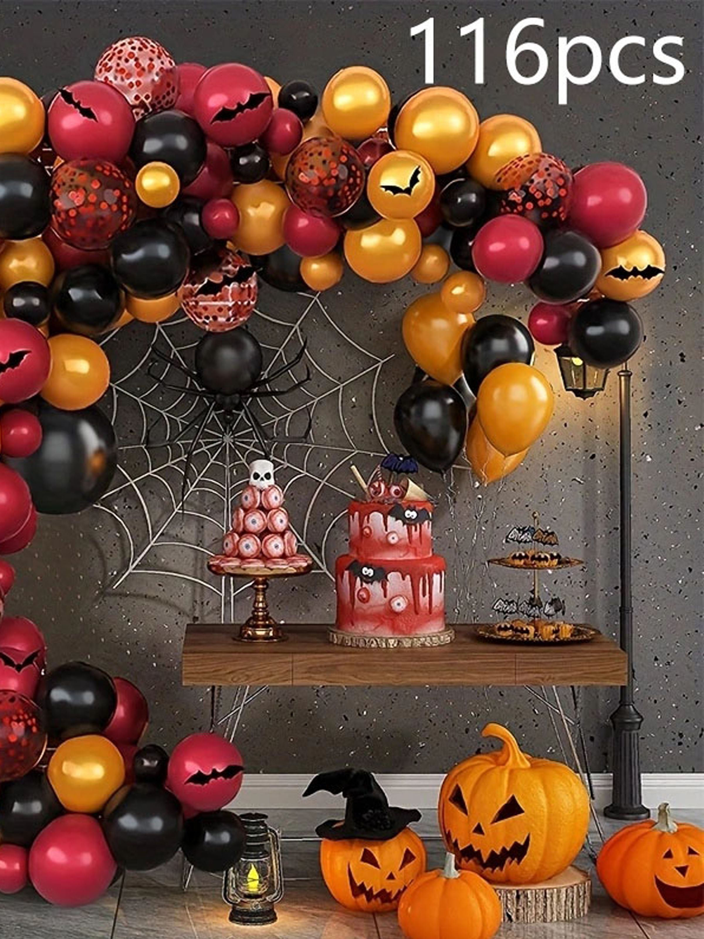 

Halloween Decorations - Fun and Cute Party Decor Set for Festive and Mix-and-Match Displays