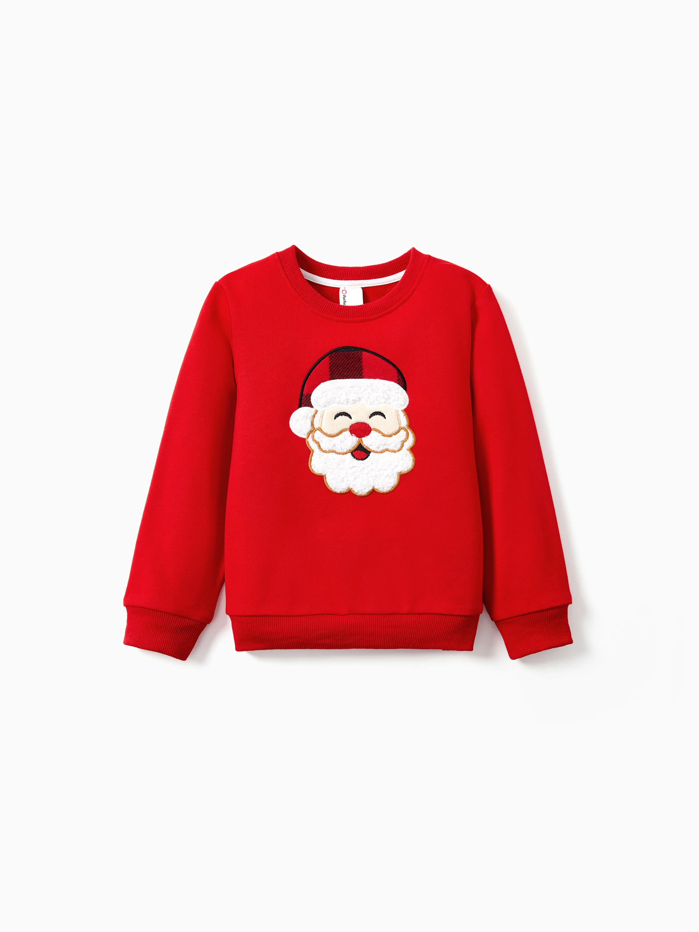 

Christmas Tops Family Matching Santa Claus Long Sleeves Red Sweatshirt/Romper