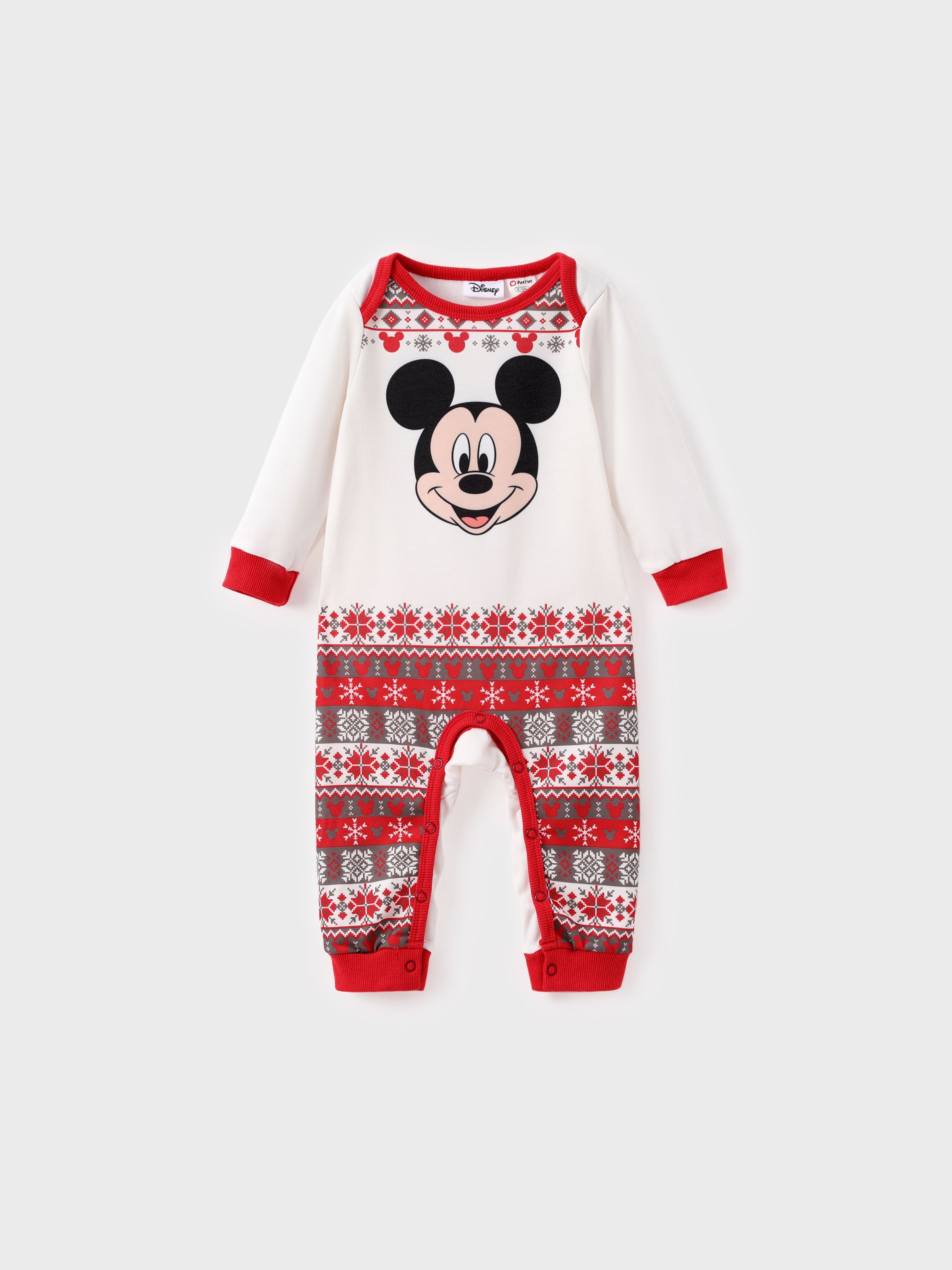 

Disney Mickey and Friends Family matching Christmas Print Long-sleeve Sweatshirt