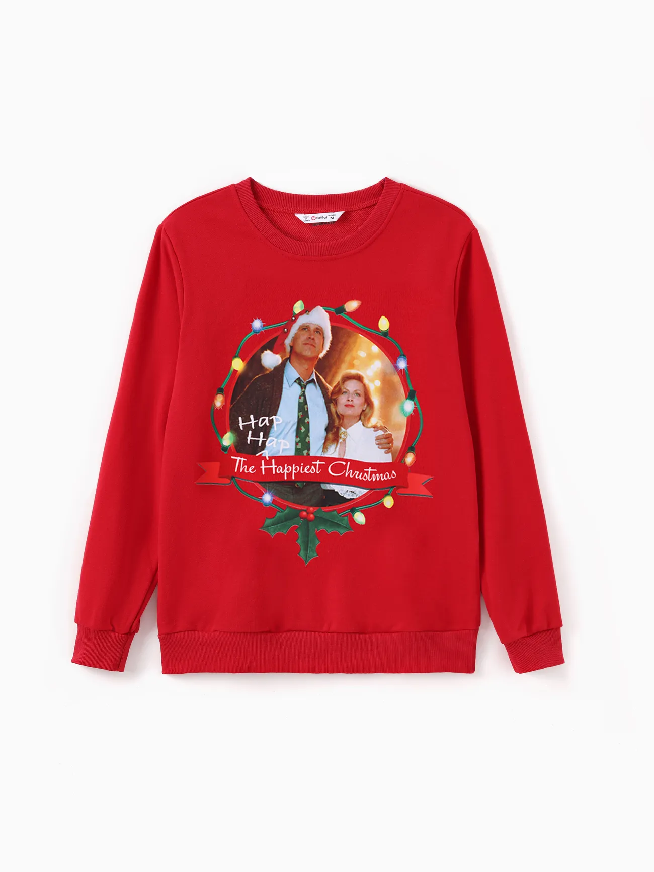 

Christmas Vacation Family Matching Character Print Long-sleeve Top