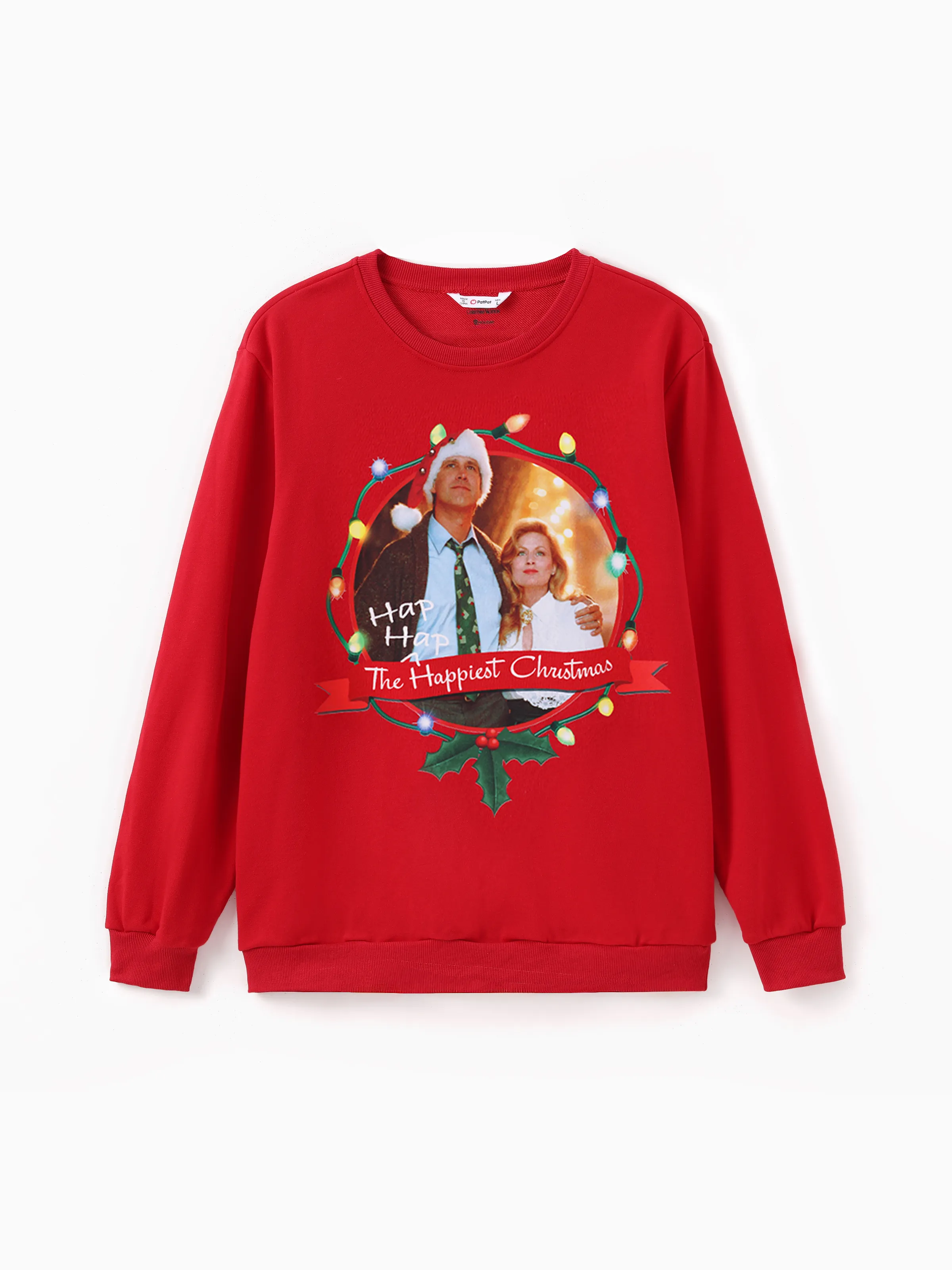 

Christmas Vacation Family Matching Character Print Long-sleeve Top