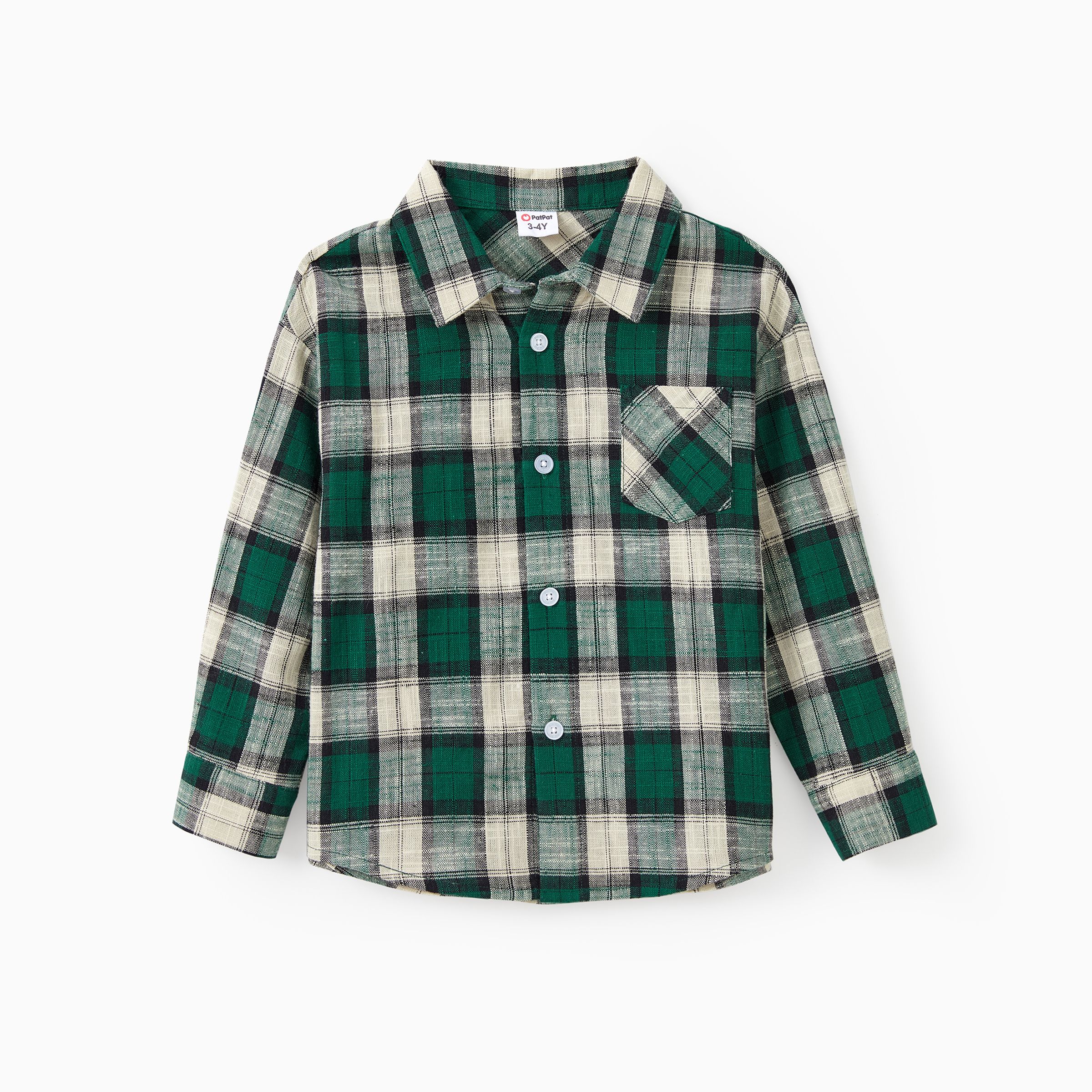 

Green Plaid Matching Family Outfits Long Sleeves Co-ord Sets