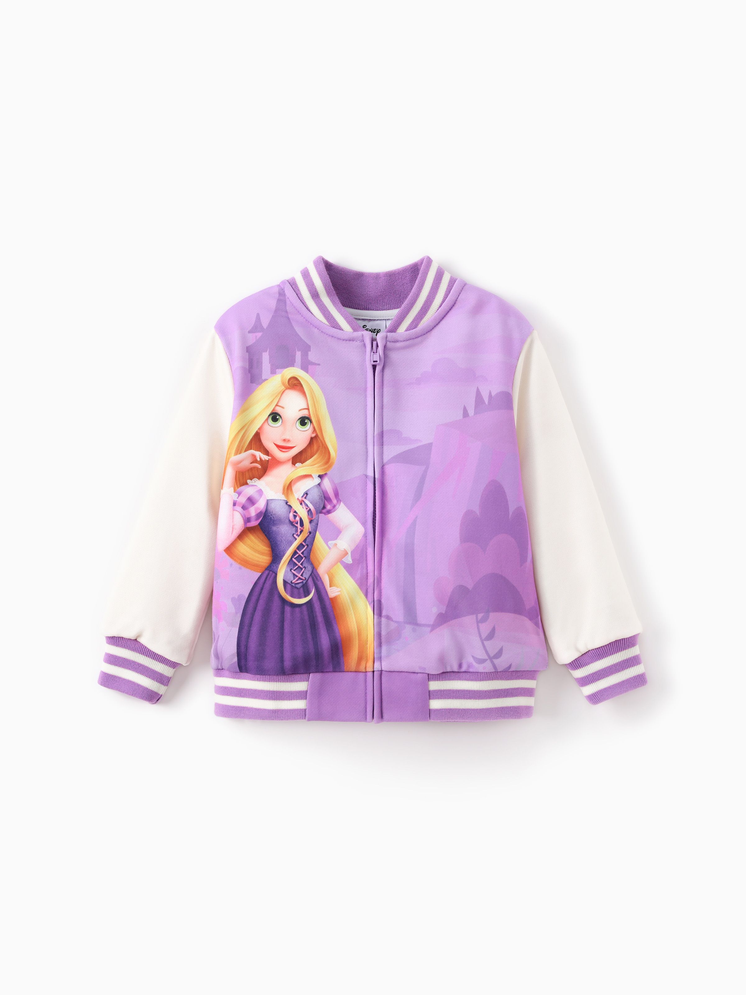 

Disney Princess Toddler Girls Moana/Ariel 1pc Tye-die Print Bomber Jacket