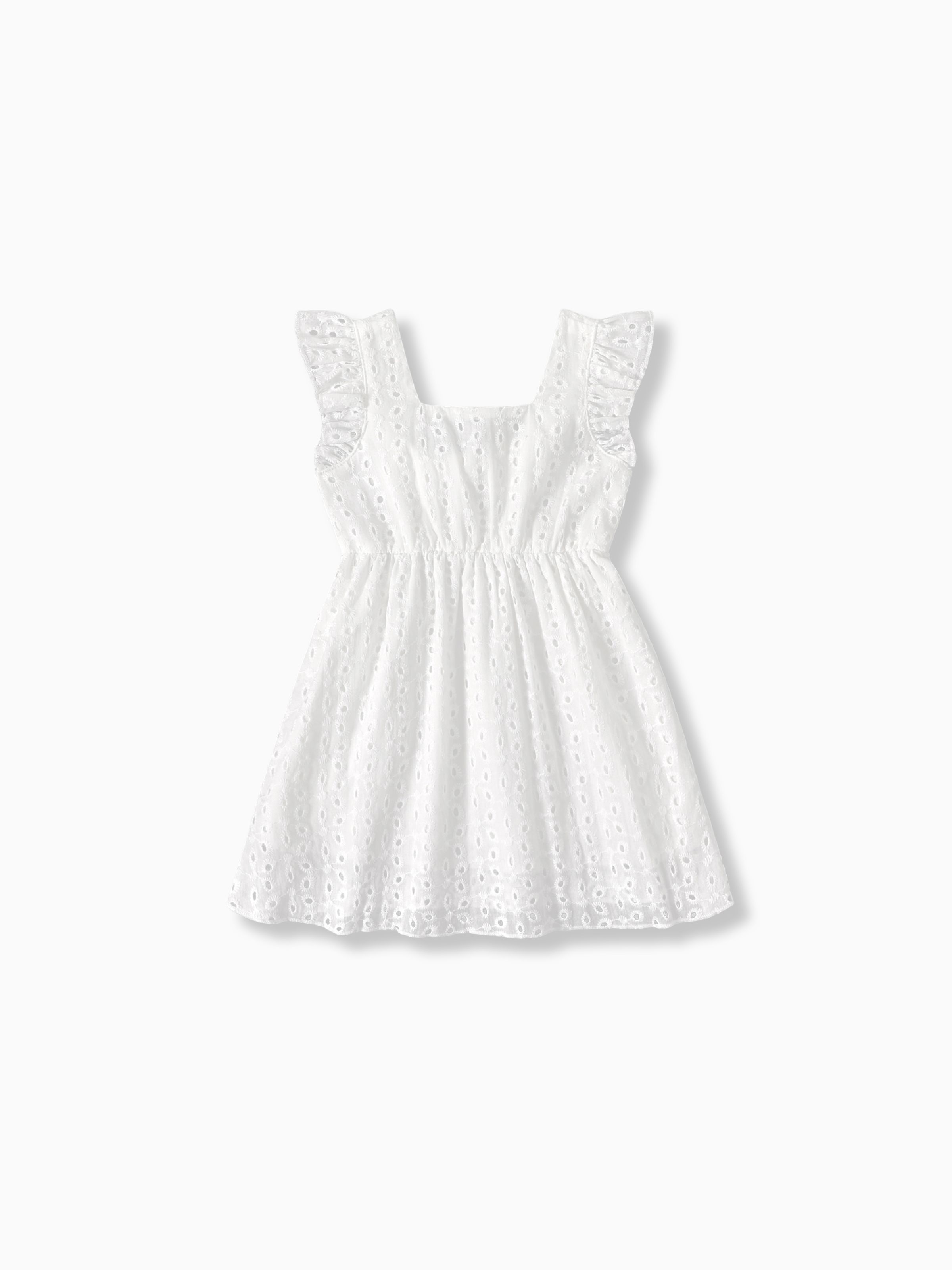 

Cotton Embroidered A-Line Dress, Matching Mommy and Me Dresses