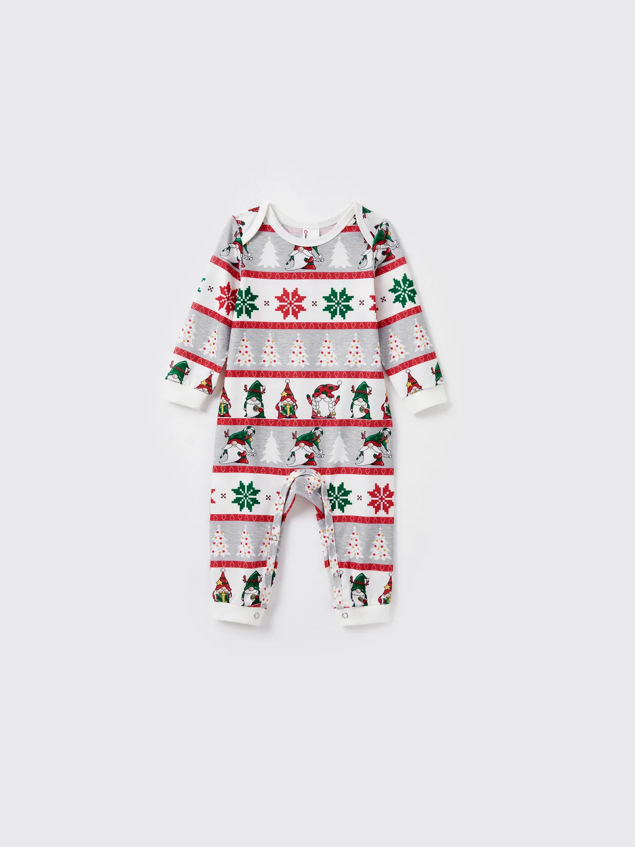 

Christmas Pajamas Matching Outfits Allover Pattern Gnome PJs Sets