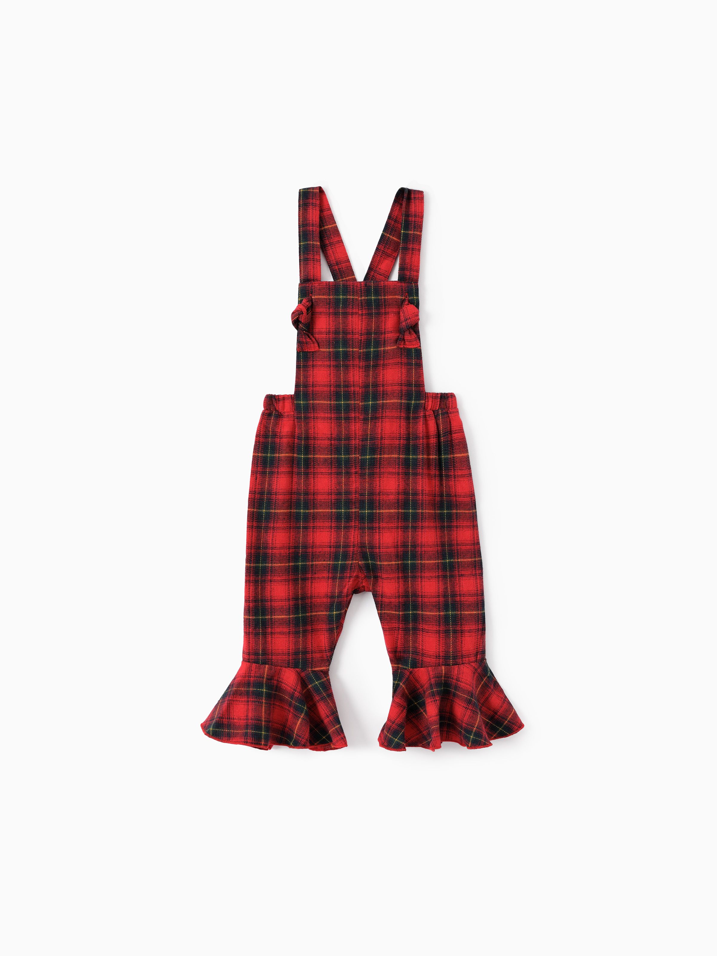 

Baby Girl Christmas Camisole Overalls