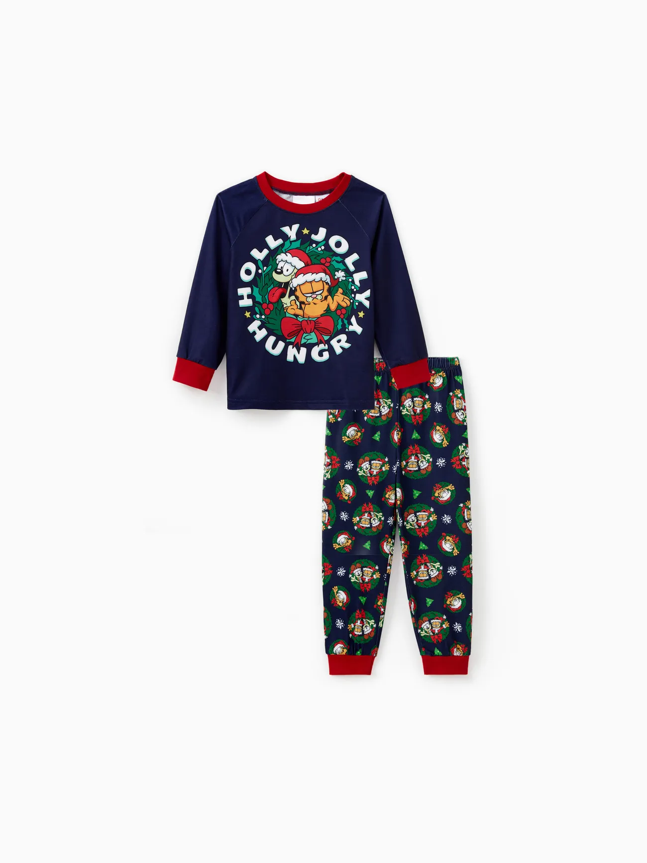 

Garfield Family matching Christmas Print Pajama Set(Flame Resistant)