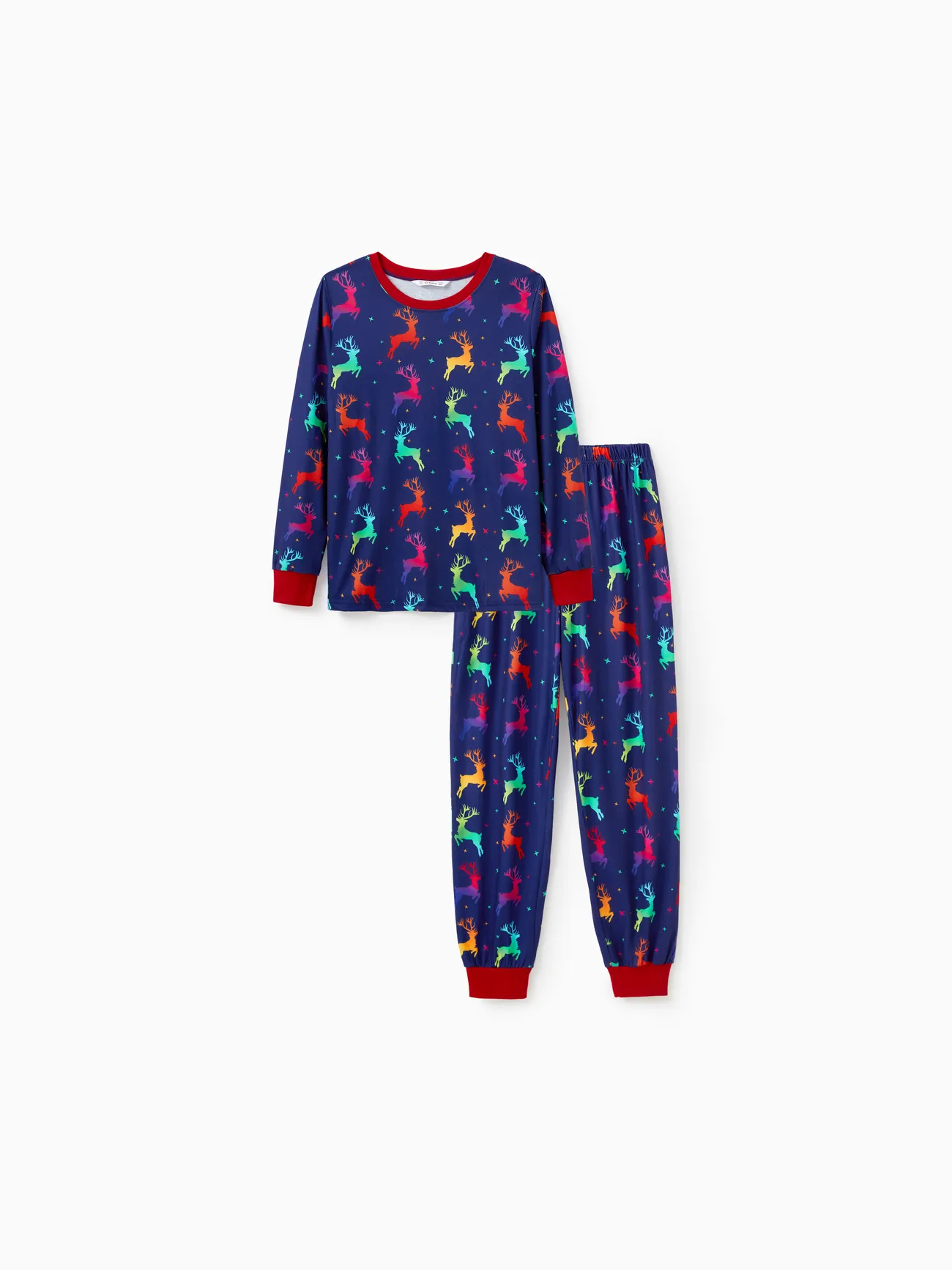 

Christmas Family Pajamas Matching Long-sleeve Pajamas Sets (Flame Resistant)