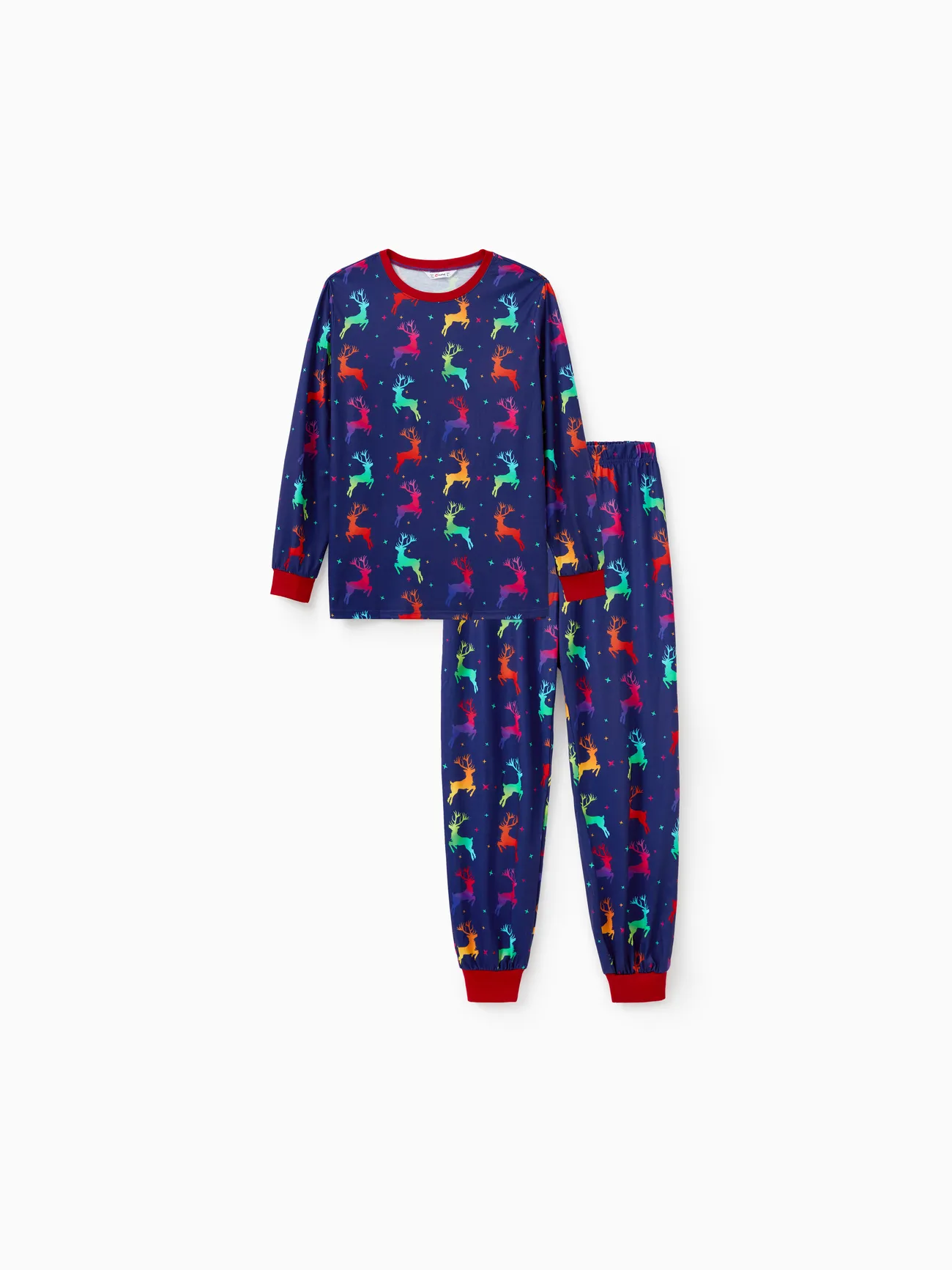 

Christmas Family Pajamas Matching Long-sleeve Pajamas Sets (Flame Resistant)