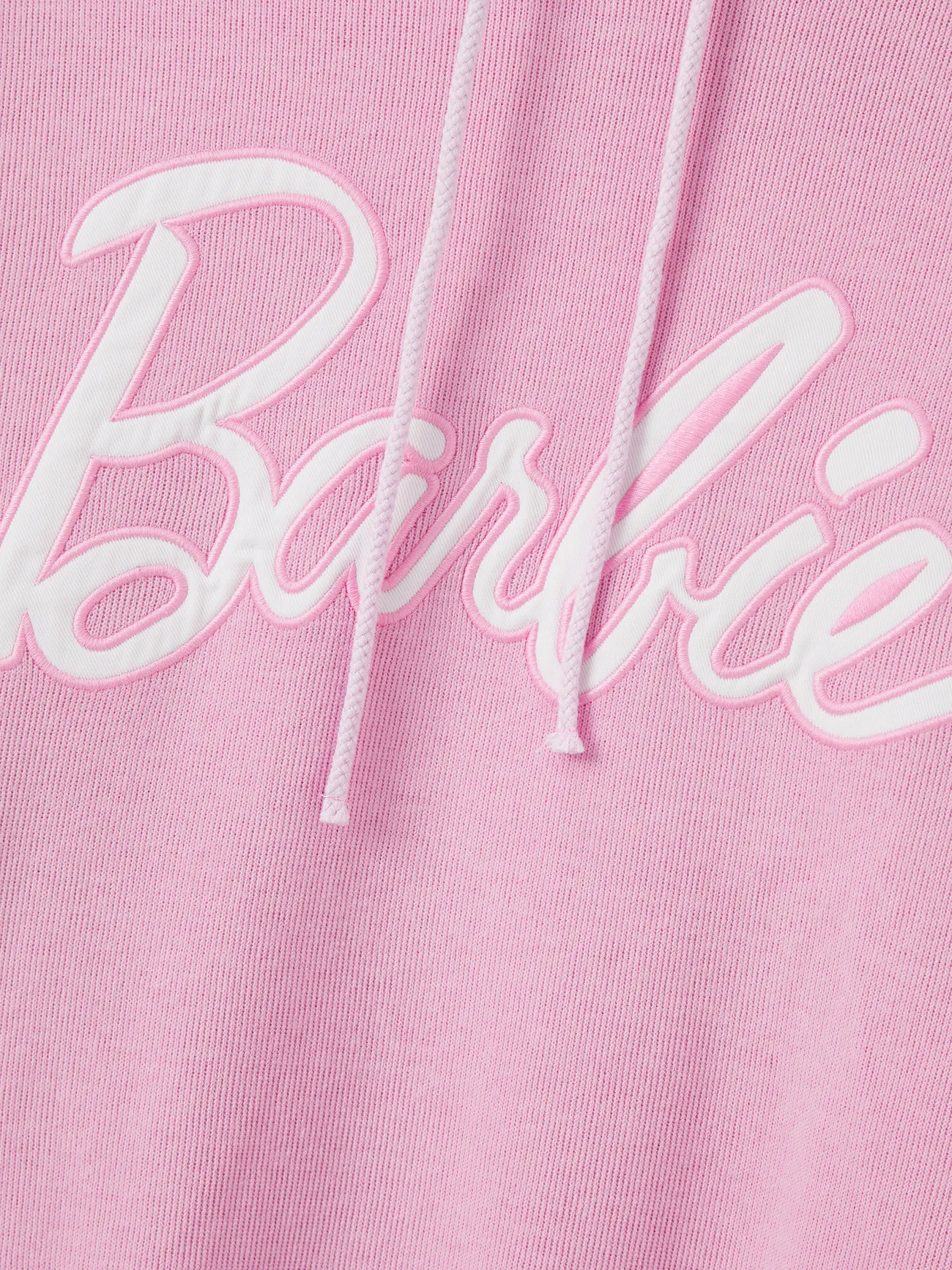 Mujer - Barbie Outfit Mommy And Me 1pc Sudaderas con capucha de manga larga bordadas con logotipo de punto de algodón - Rosado - image 5
