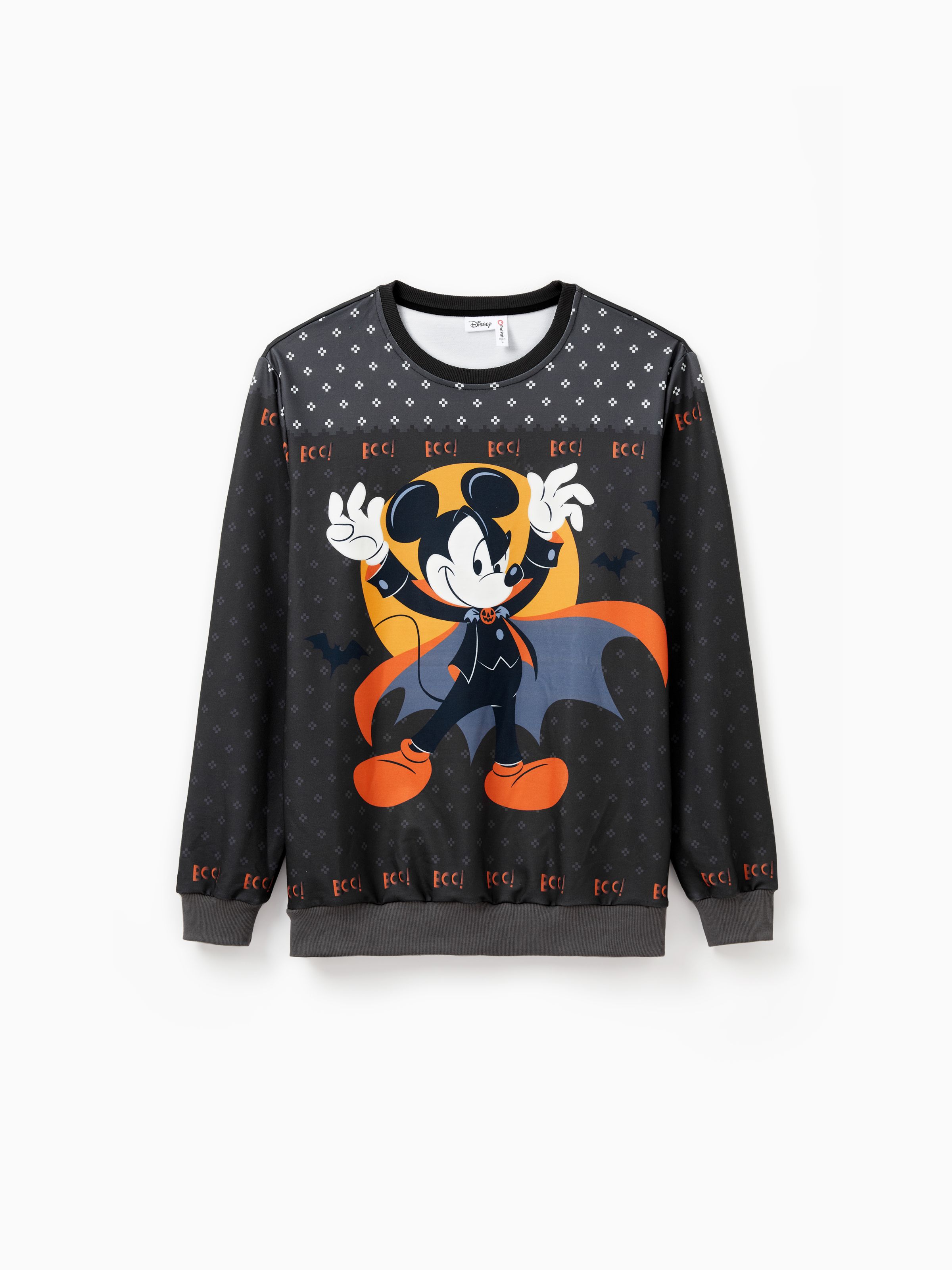 

Disney Mickey and Friends Family matching Halloween Vampire and Witch Print Long-sleeve Sweatshirt