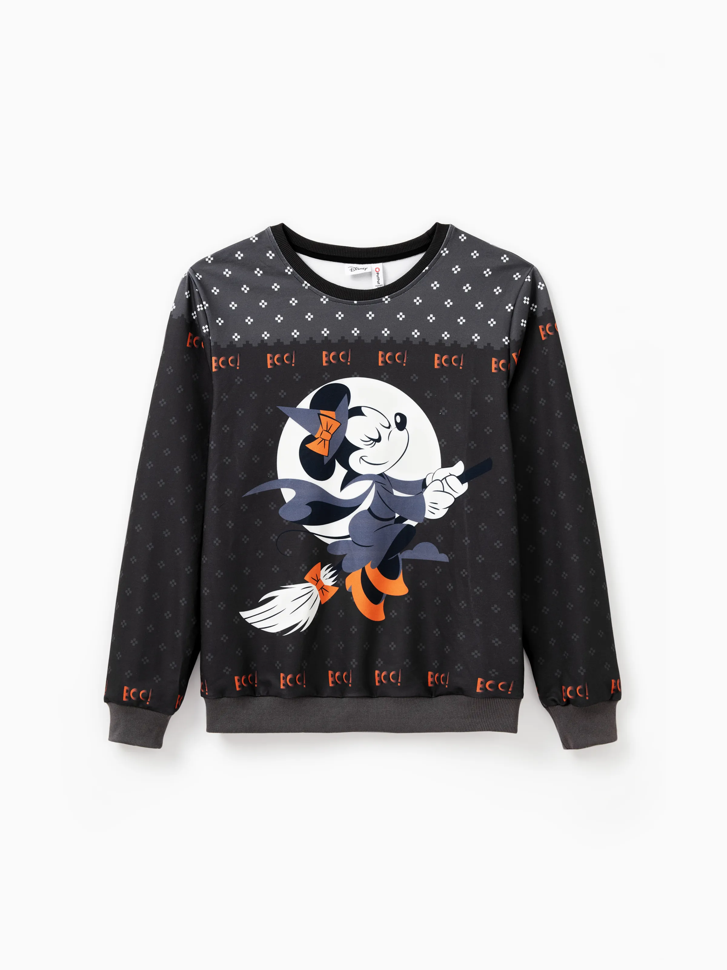 

Disney Mickey and Friends Family matching Halloween Vampire and Witch Print Long-sleeve Sweatshirt