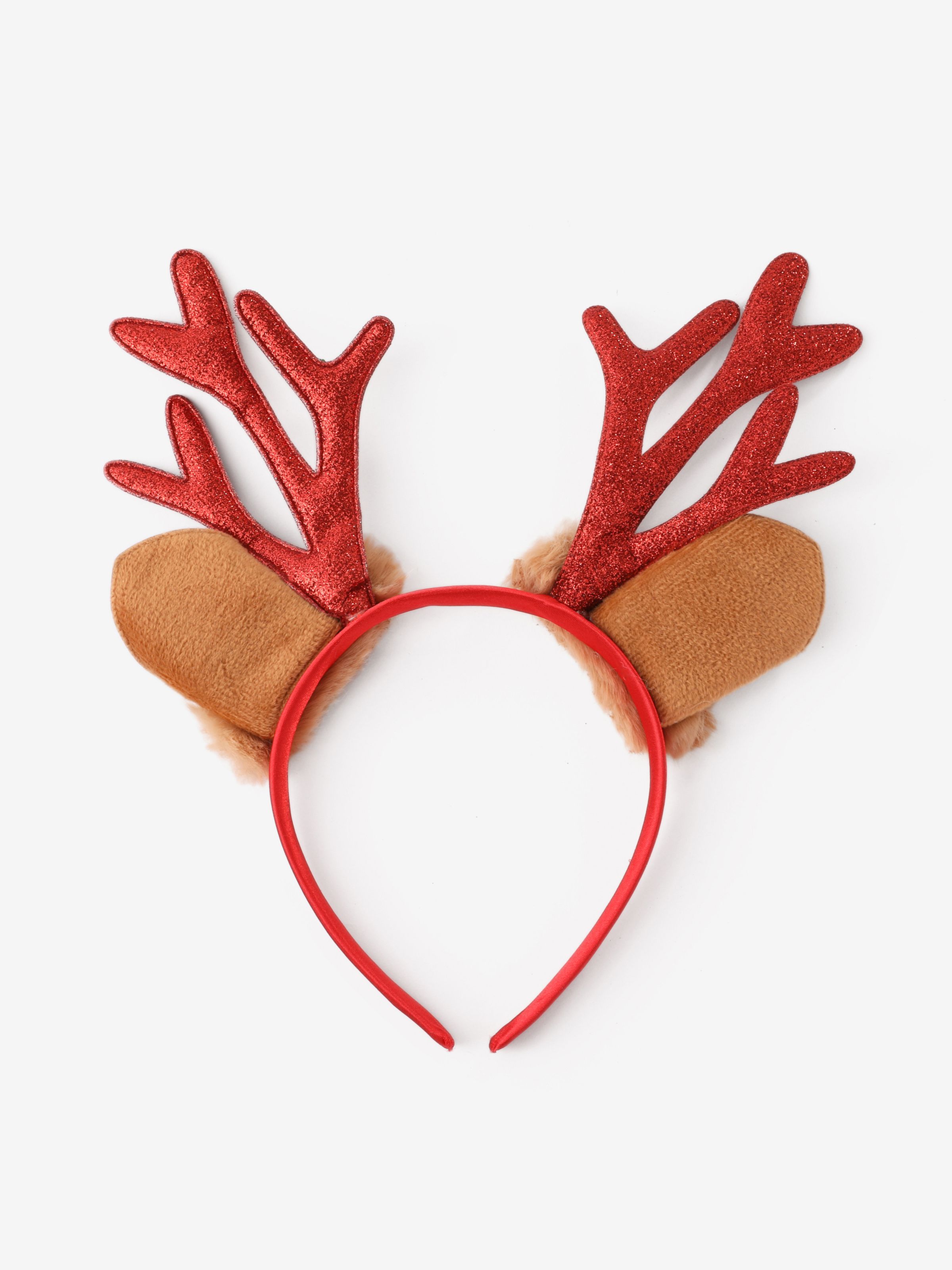 

Christmas Greet Bell Elk Antler Red Headband for Toddler/kids/adult