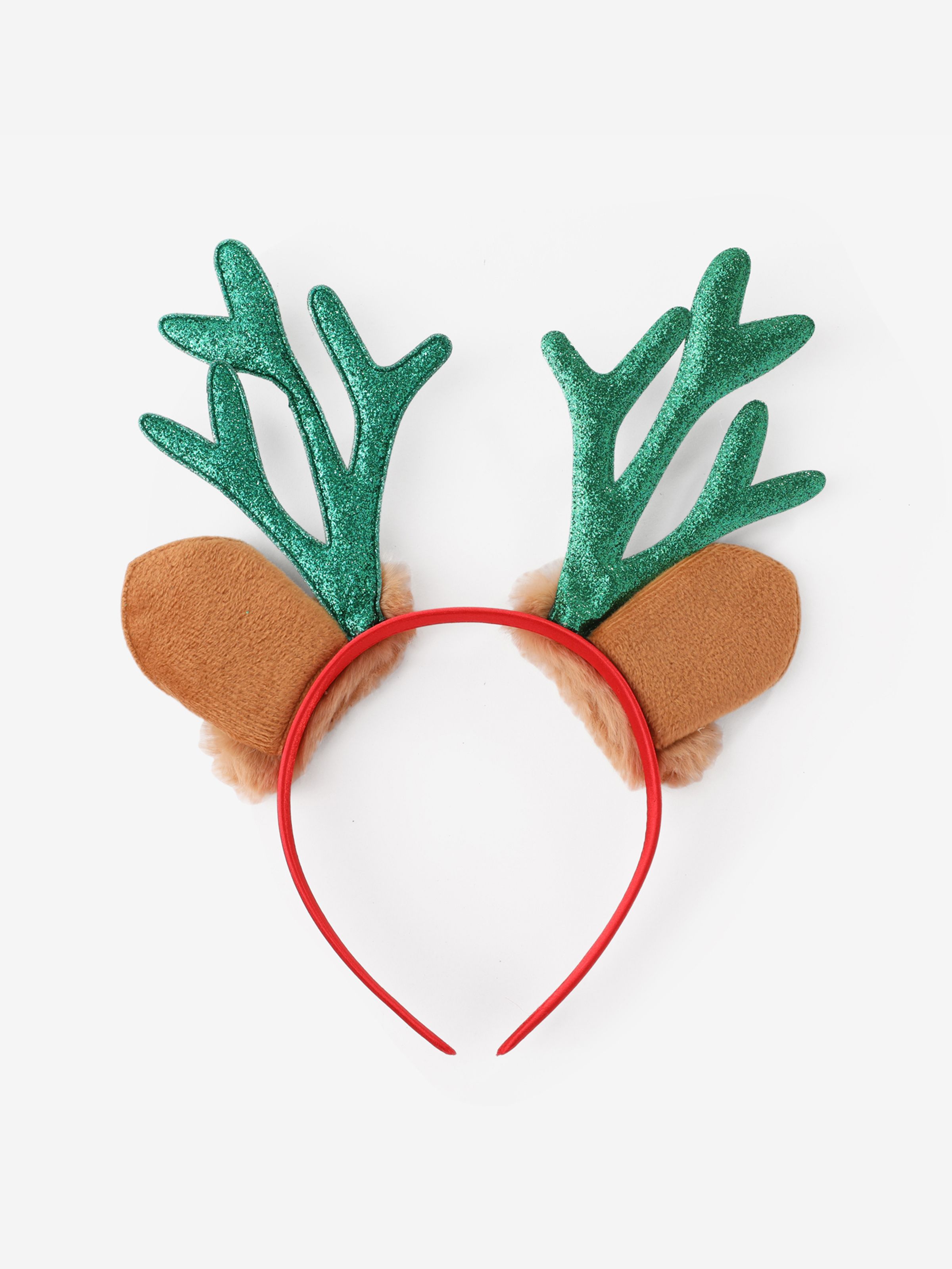 

Christmas Greet Bell Elk Antler Red Headband for Toddler/kids/adult