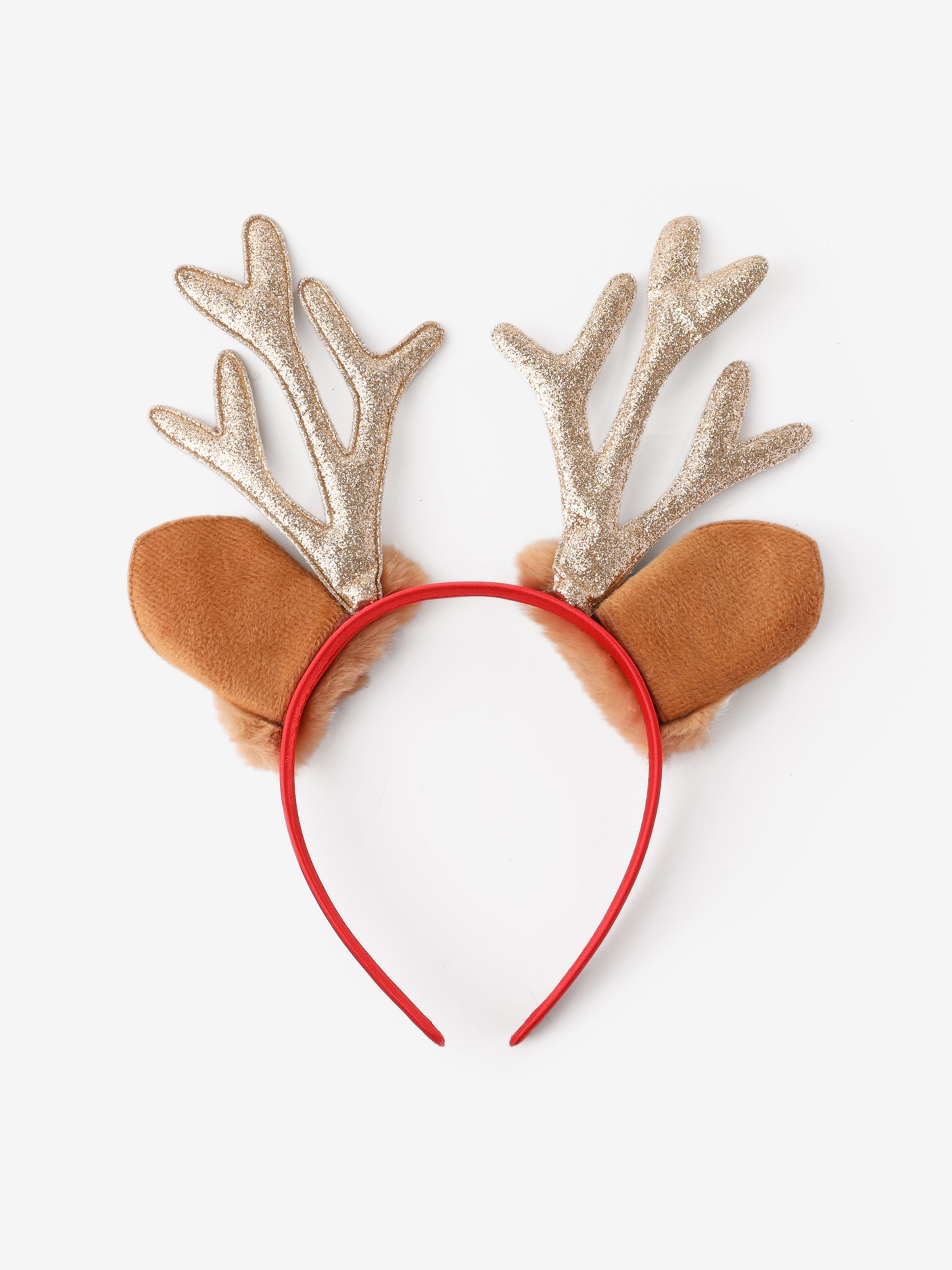 

Christmas Greet Bell Elk Antler Red Headband for Toddler/kids/adult