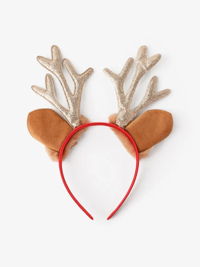 Christmas Greet Bell Elk Antler Red Headband for Toddler/kids/adult 