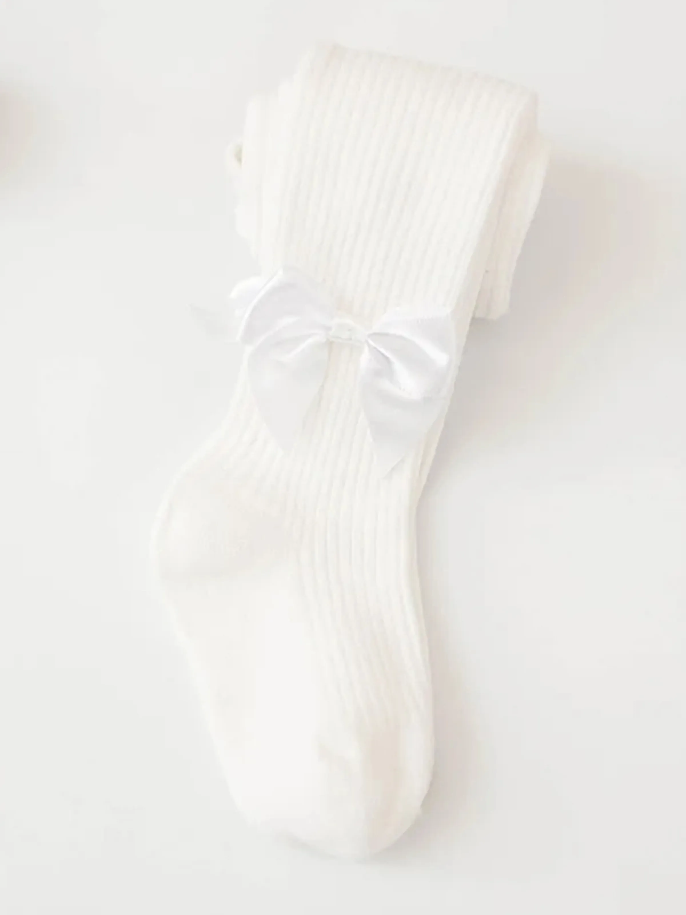 Baby / Toddler / Kid Bowknot Solid Tights