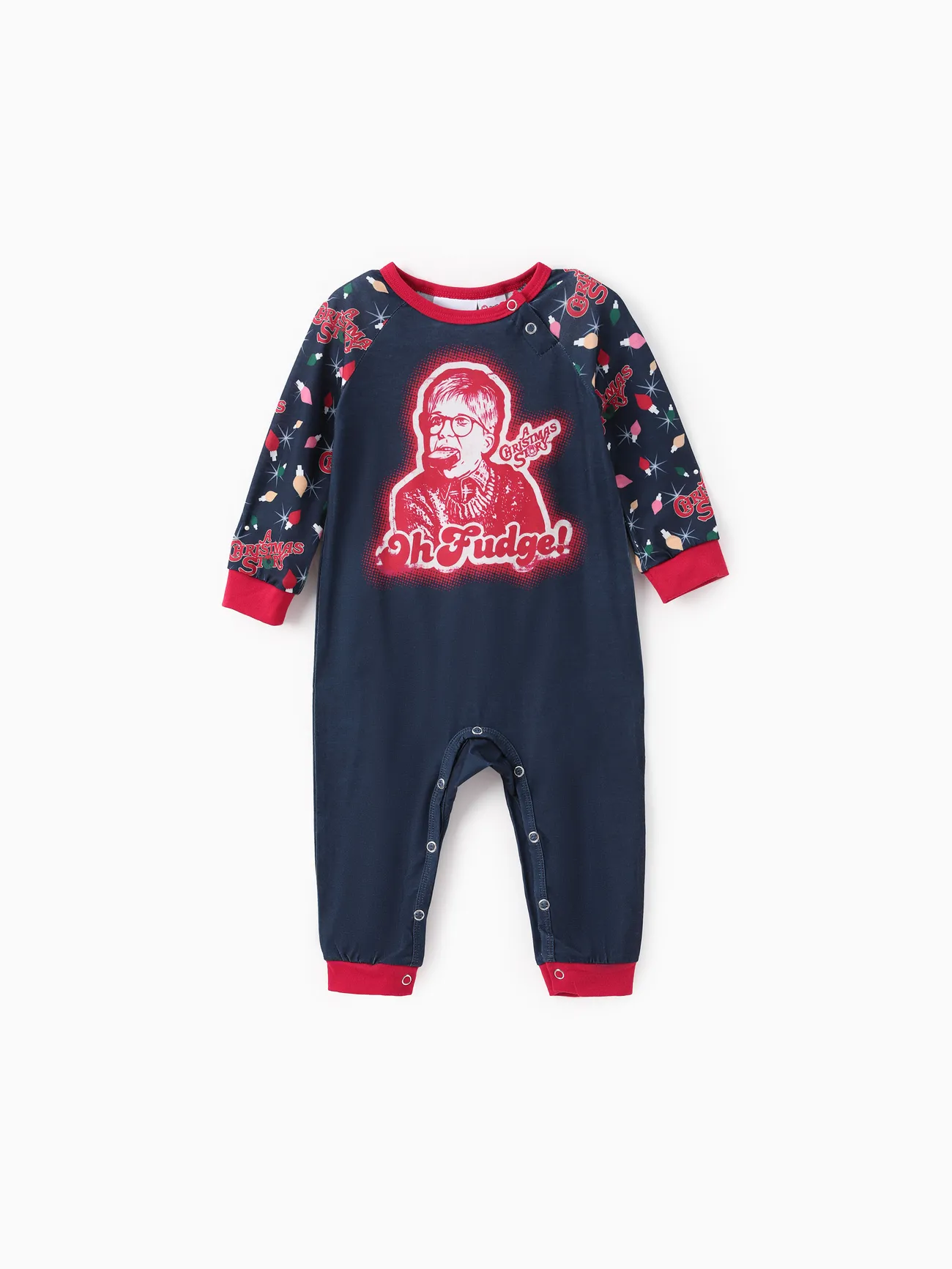 

A Christmas Story Family Matching Christmas Character Lantern Pattern Pajama Set (Flame Resistant)