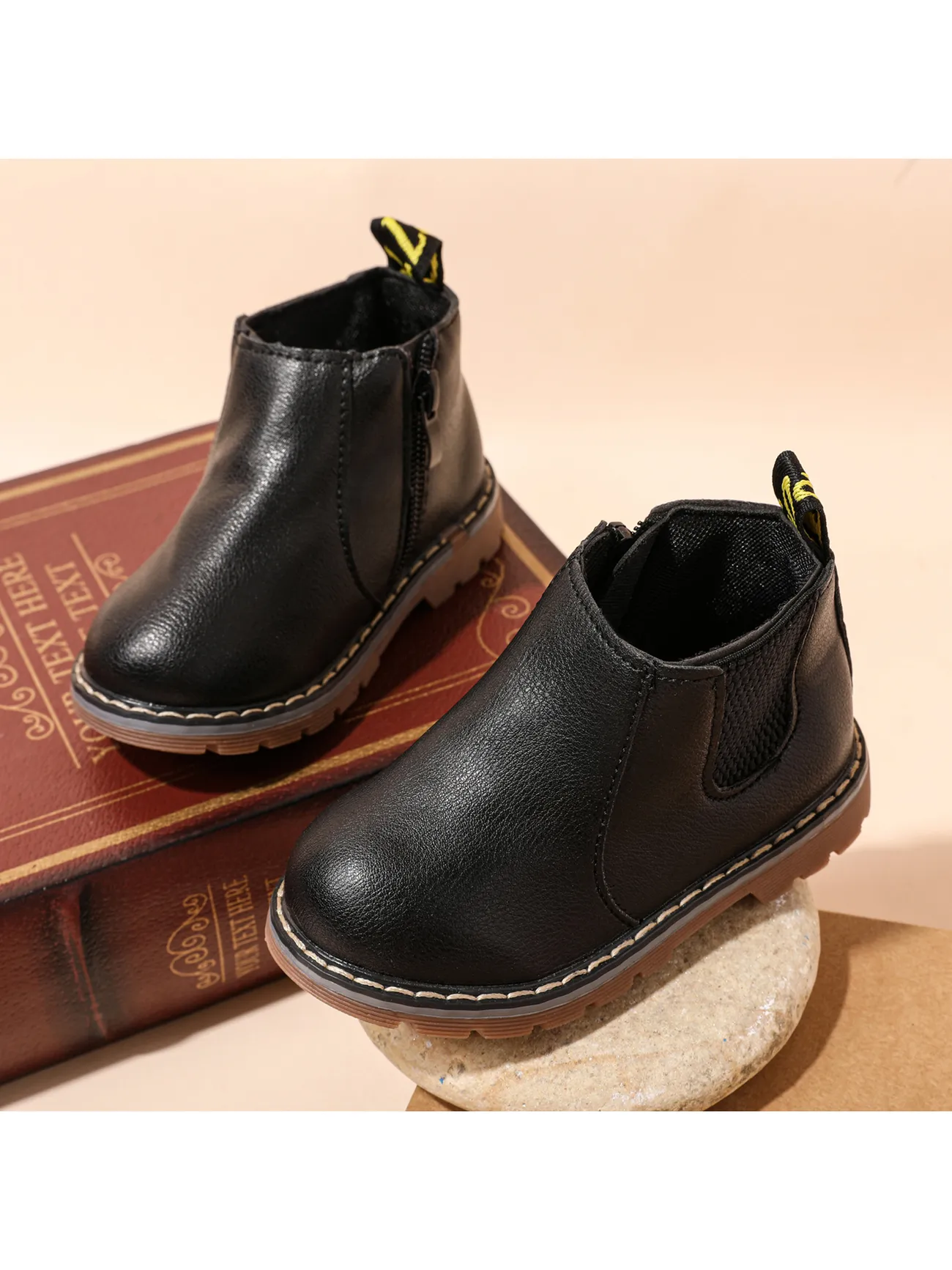 

Toddler / Kid Classic Solid Casual Vintage Boots