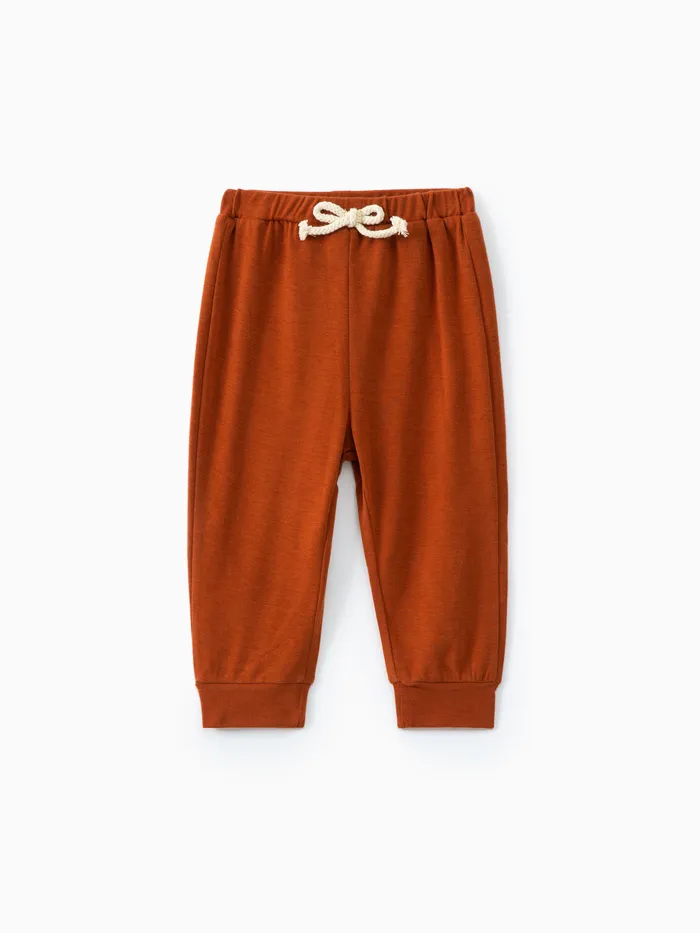 Baby Boy/Girl Solid Sweatpants