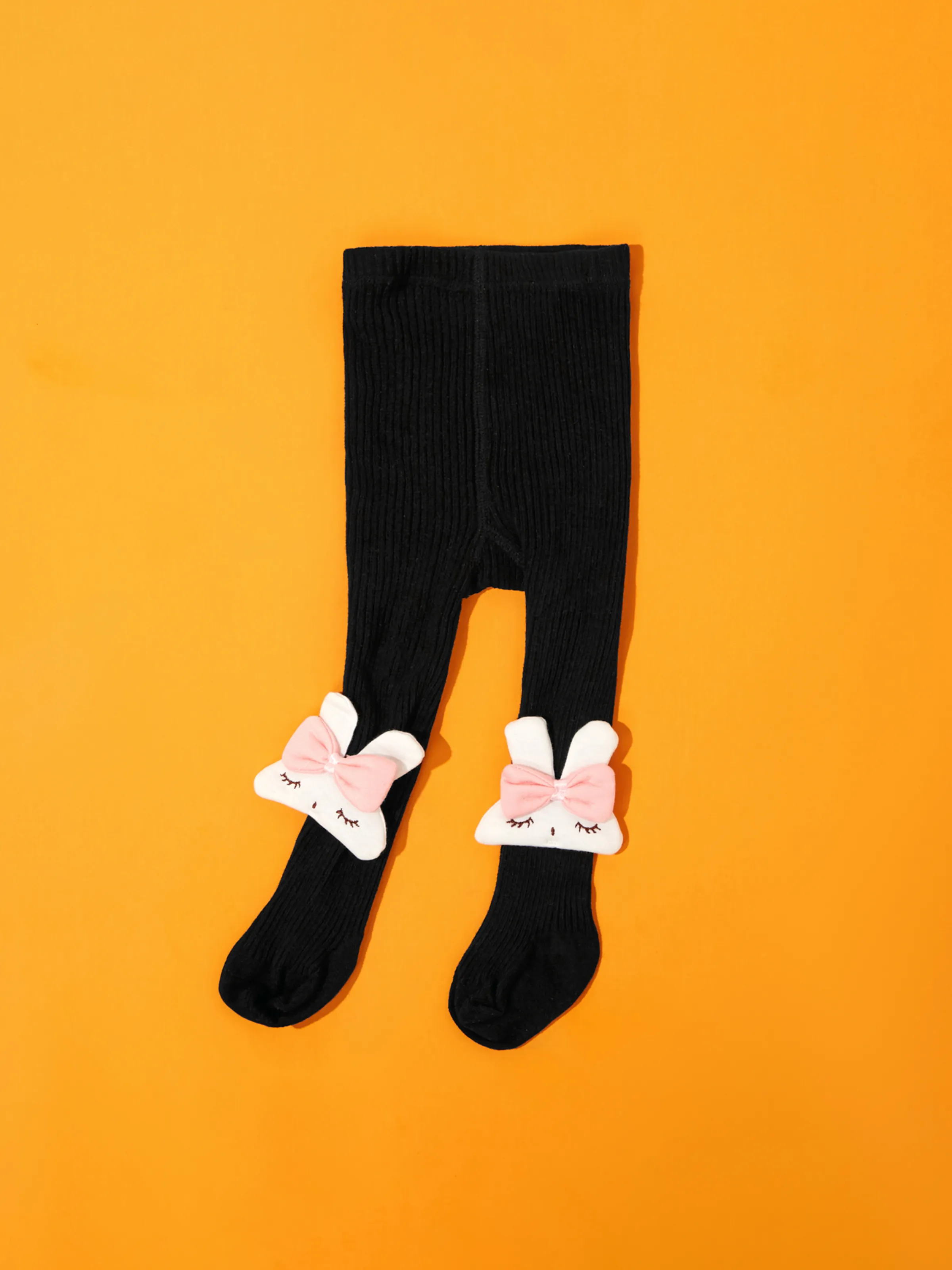 

Baby / Toddler / Kid Cartoon Rabbit Decor Solid Color Pantyhose Tights