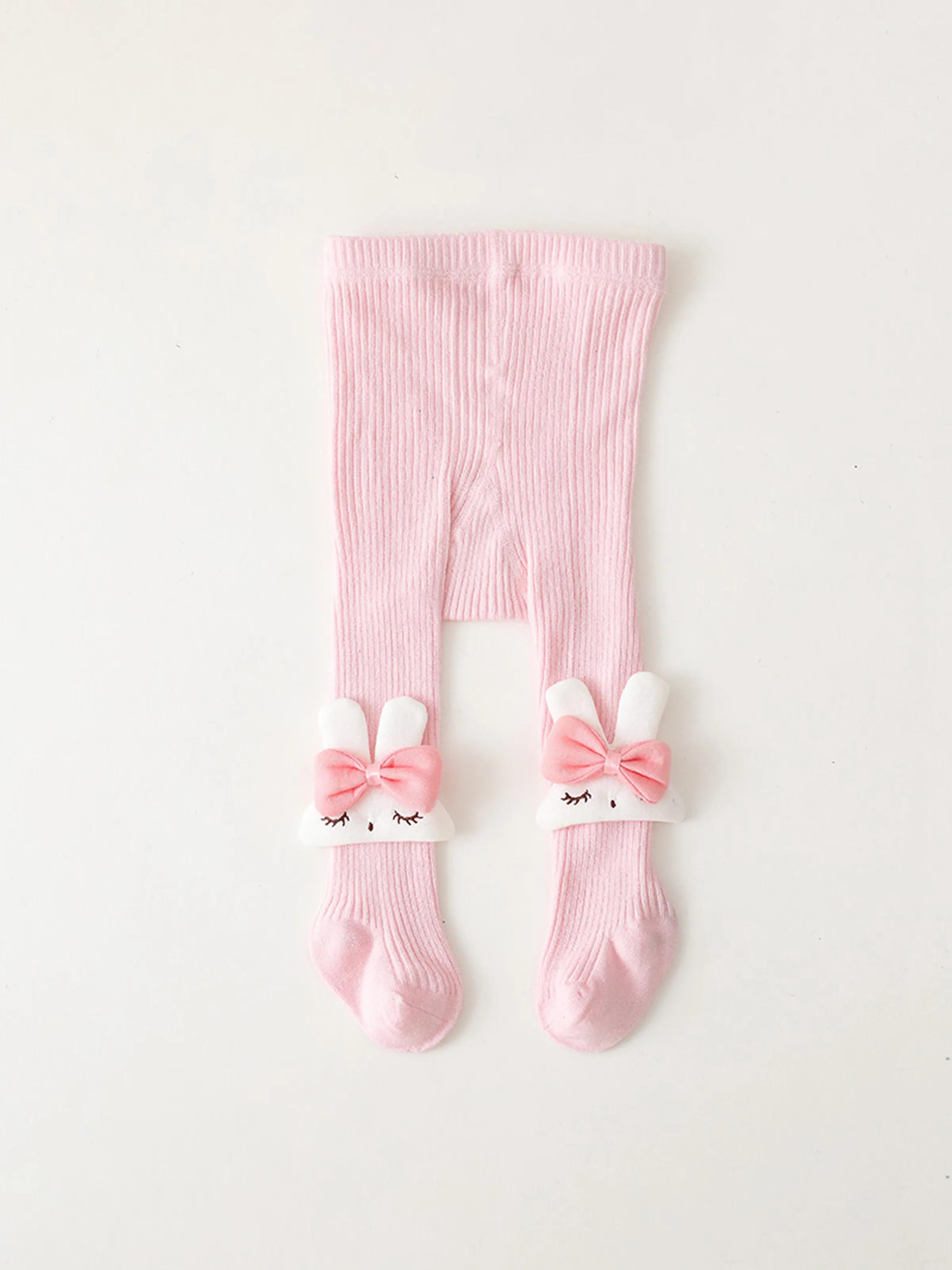 Bébé / Tout-petit / Enfant Dessin Animé Lapin Décor Collants collants collants de collants de couleur unie