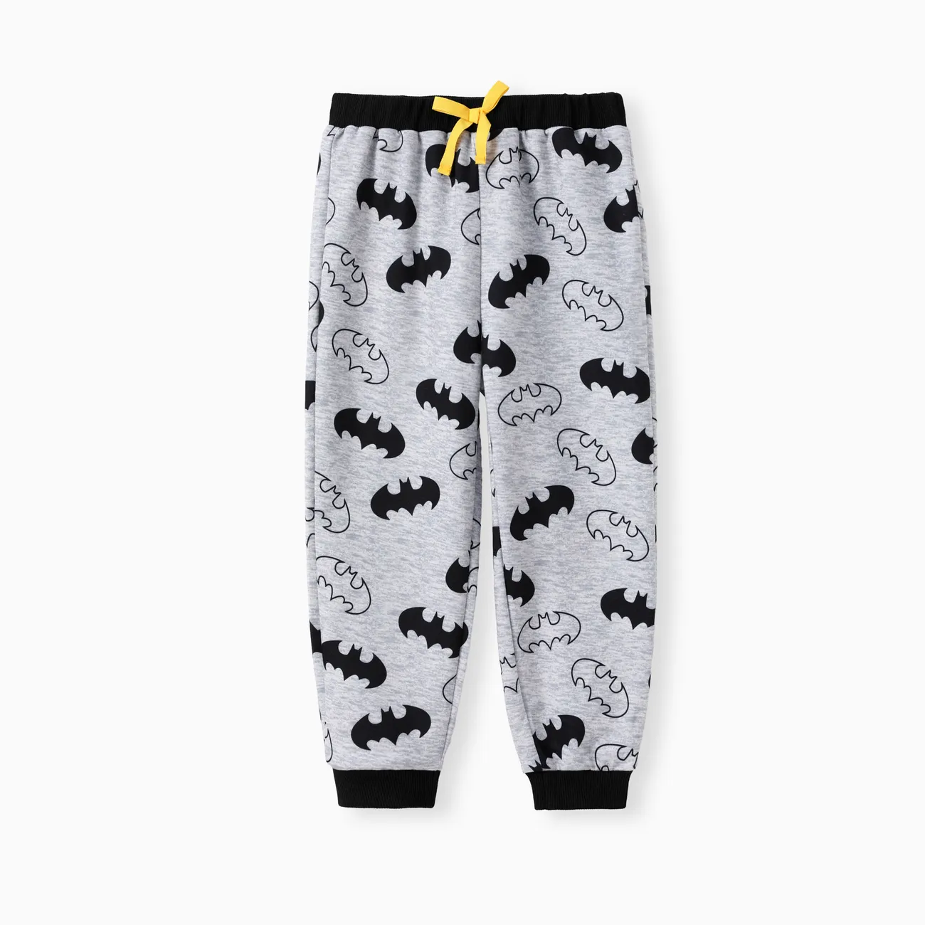 Justice League Toddler/Kid Boy 1pc Cotton Batman Logo Pattern Colorblock Pants