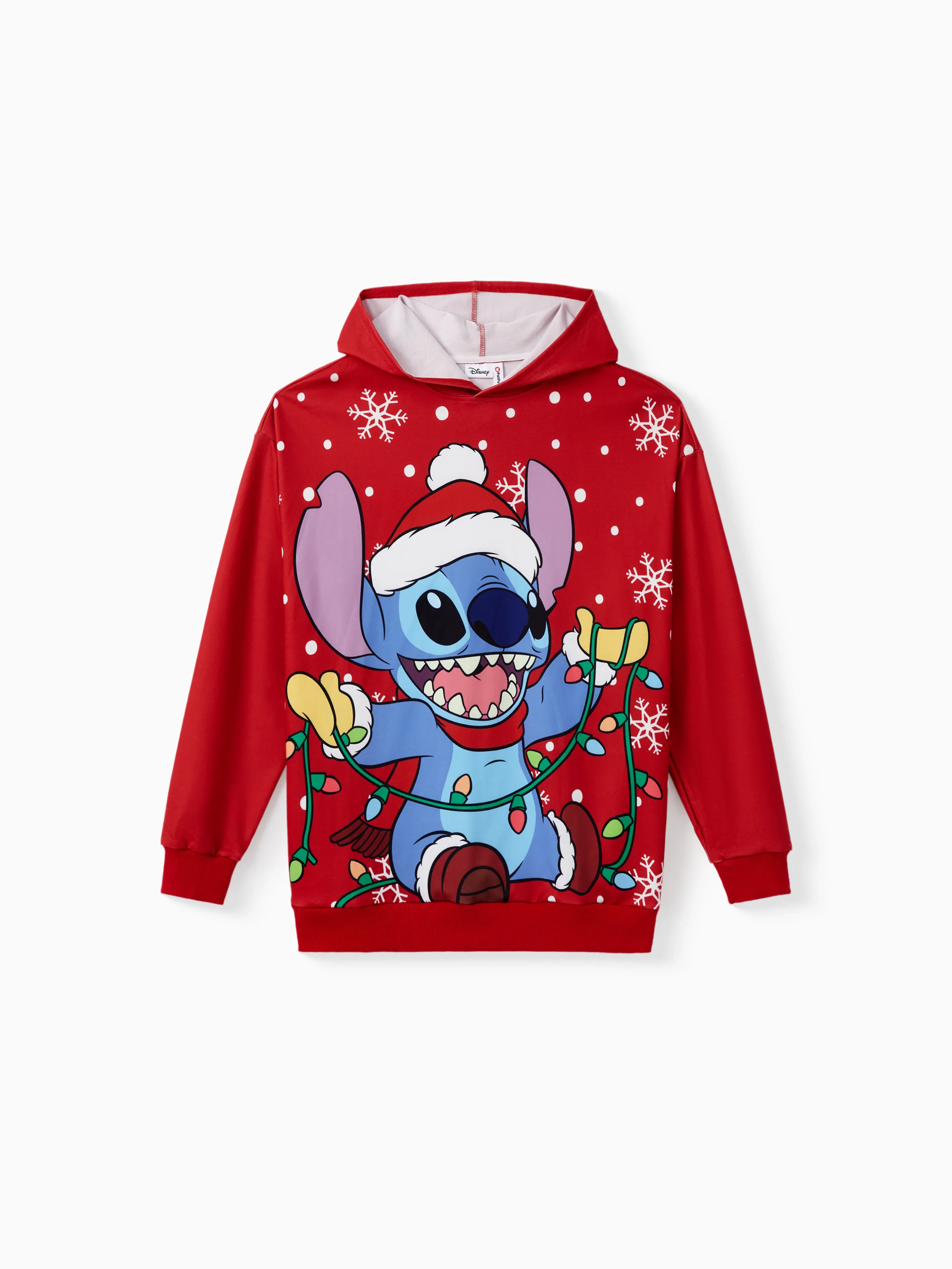 

Disney Stitch Family matching 1pc Christmas Snowflake Polka dots Hoodie