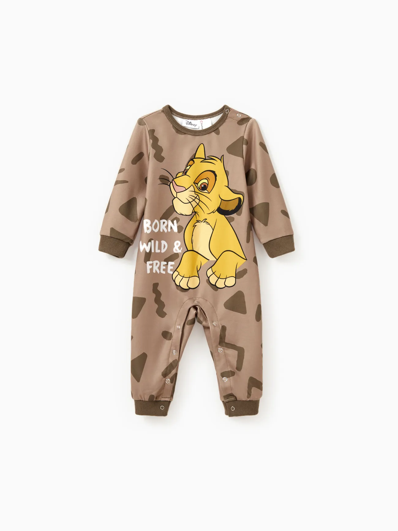 

Disney Lion King Family matching 1pc Simba Geometrics Pattern Long-sleeve Sweatshirt/Jumpsuit