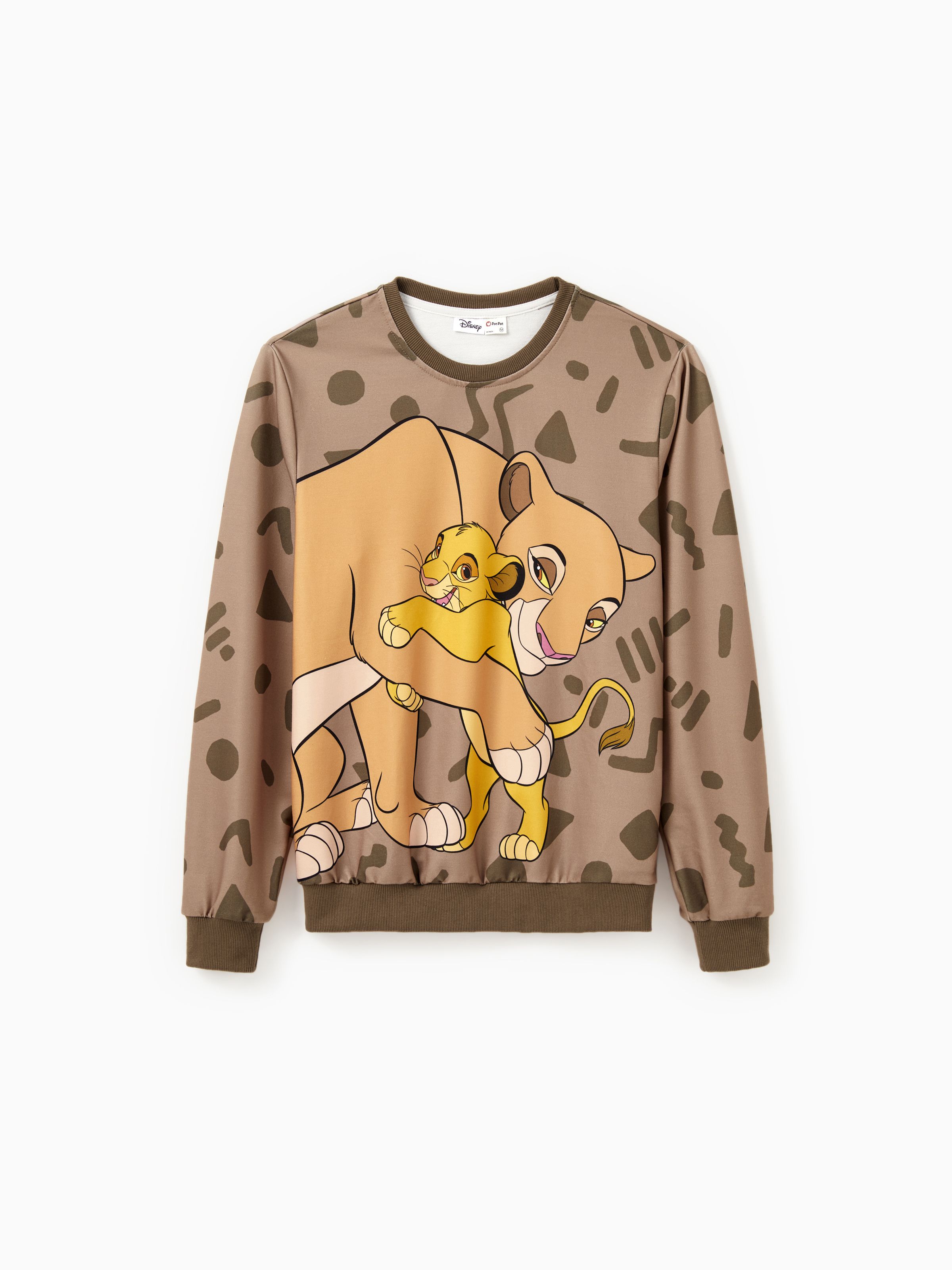 

Disney Lion King Family matching 1pc Simba Geometrics Pattern Long-sleeve Sweatshirt/Jumpsuit