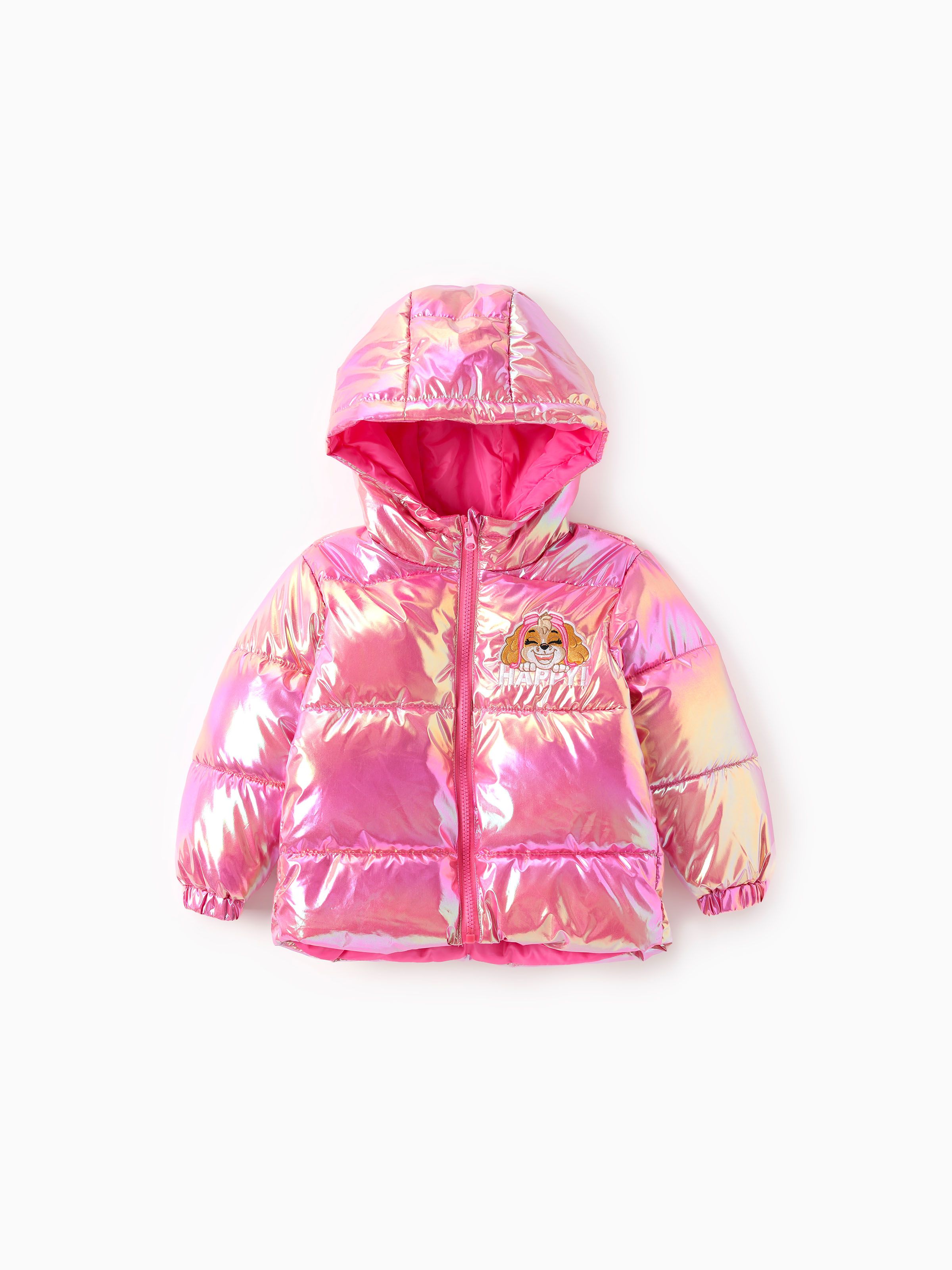 

PAW Patrol Toddler Boy/GIrl 1pc Chase/Skye Bright Hooded Quilted Puffer Jacket Coat