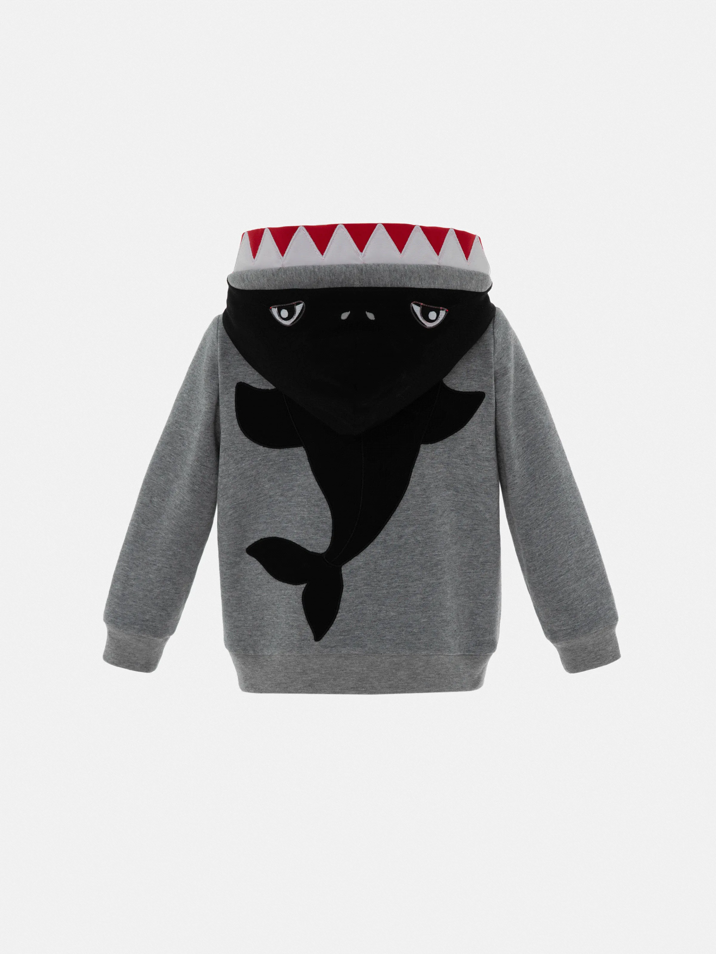 Go-Glow Illuminating Sweatshirt Hoodie Con Light Up Shark Incluido El Controlador (batería Incorporada)