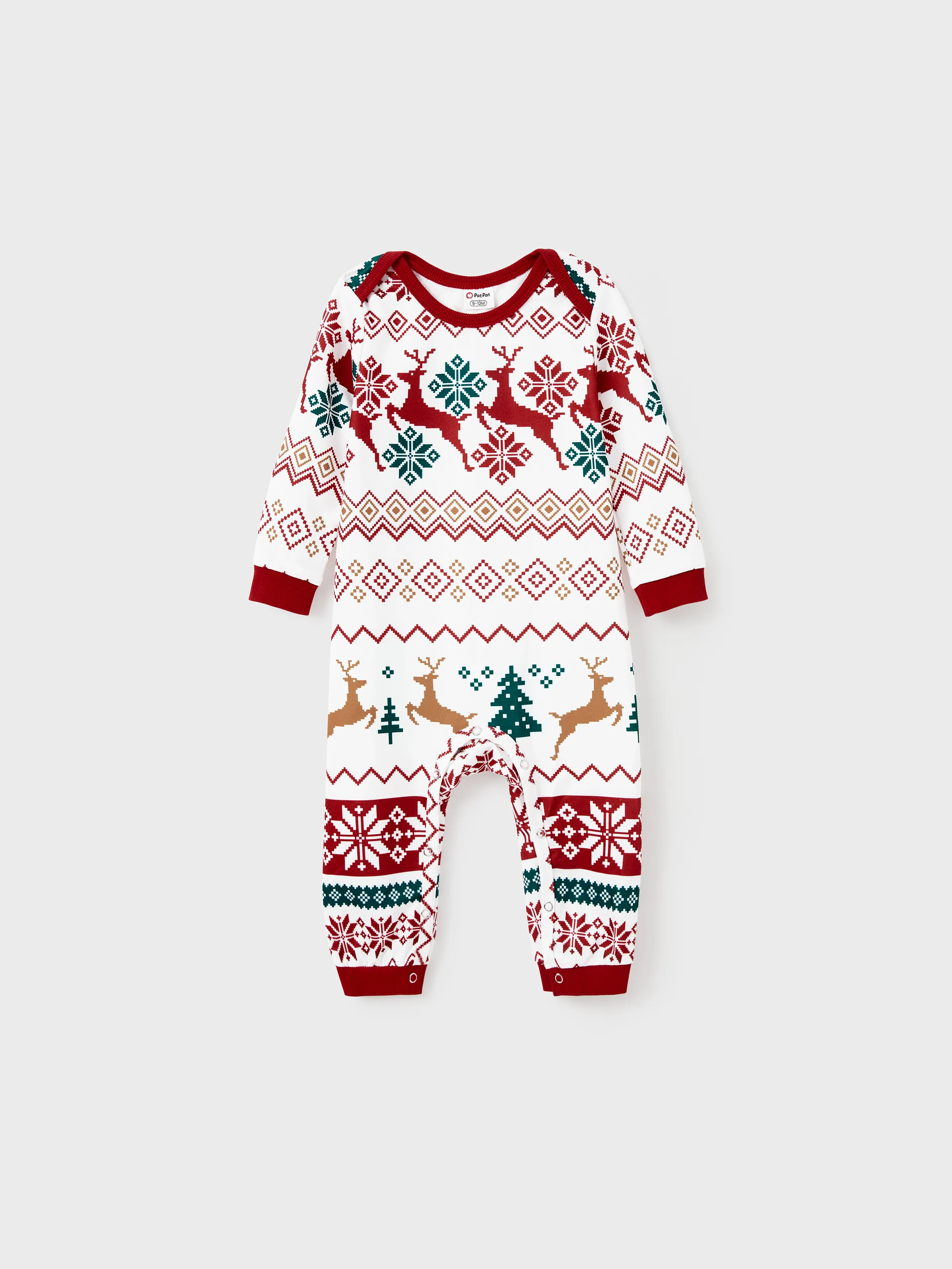 

Christmas Sweatshirt Allover Pattern Reindeer Outfits Matching for Family