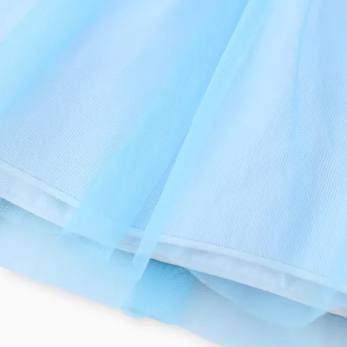 Go-Glow Disney Princess Cindere Illuminating Dress with Light Up Layered Tulle Skirt Including Controller (Built-In Battery) Light Blue big image 10