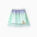 Go-Glow Disney Princess Ariel Illuminating Multicolored Gradient Light Up Layered Tulle Skirt Including Controller (Built-In Battery) Green image 5