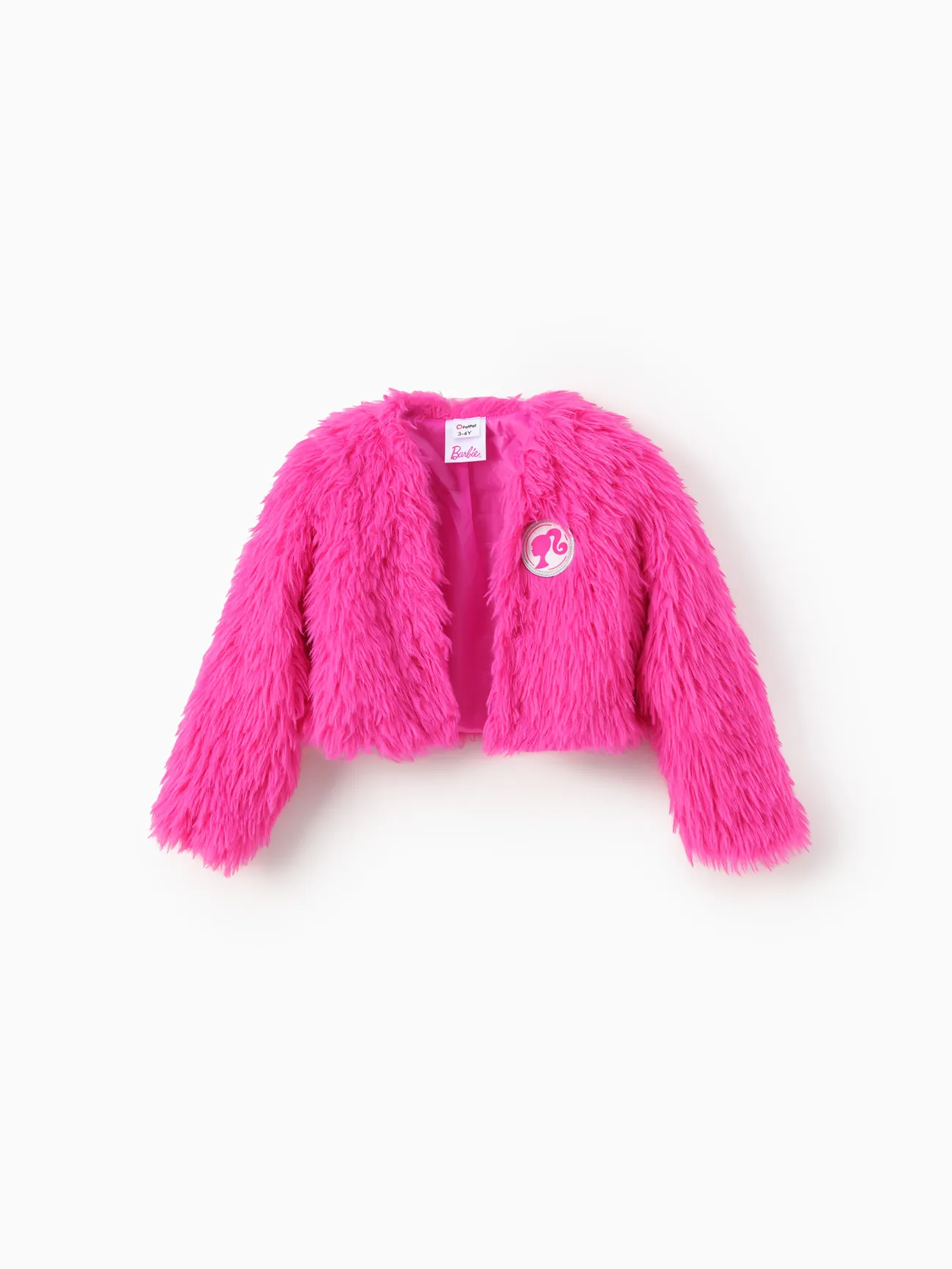 

Barbie Outfit Toddler/Kid Girl 1pc Faux Fur Coat