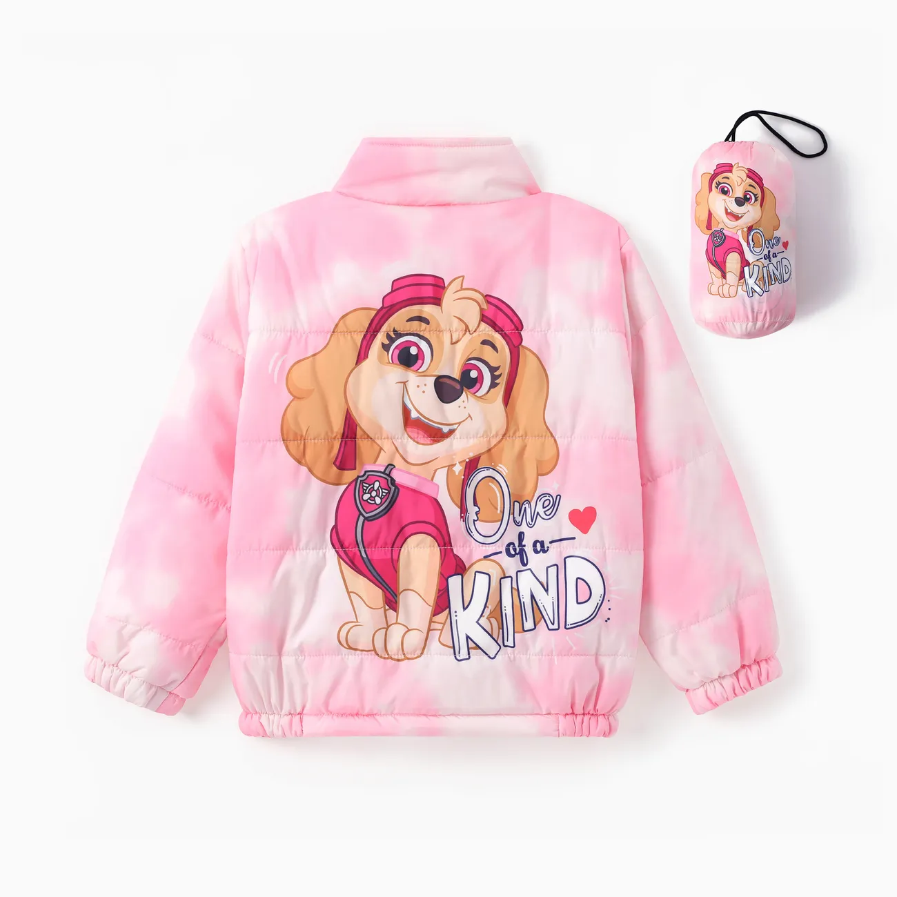 PAW Patrol Toddler/Kid Girl/Boy 2pcs Puffer Jacket Coat With Storage Bag
